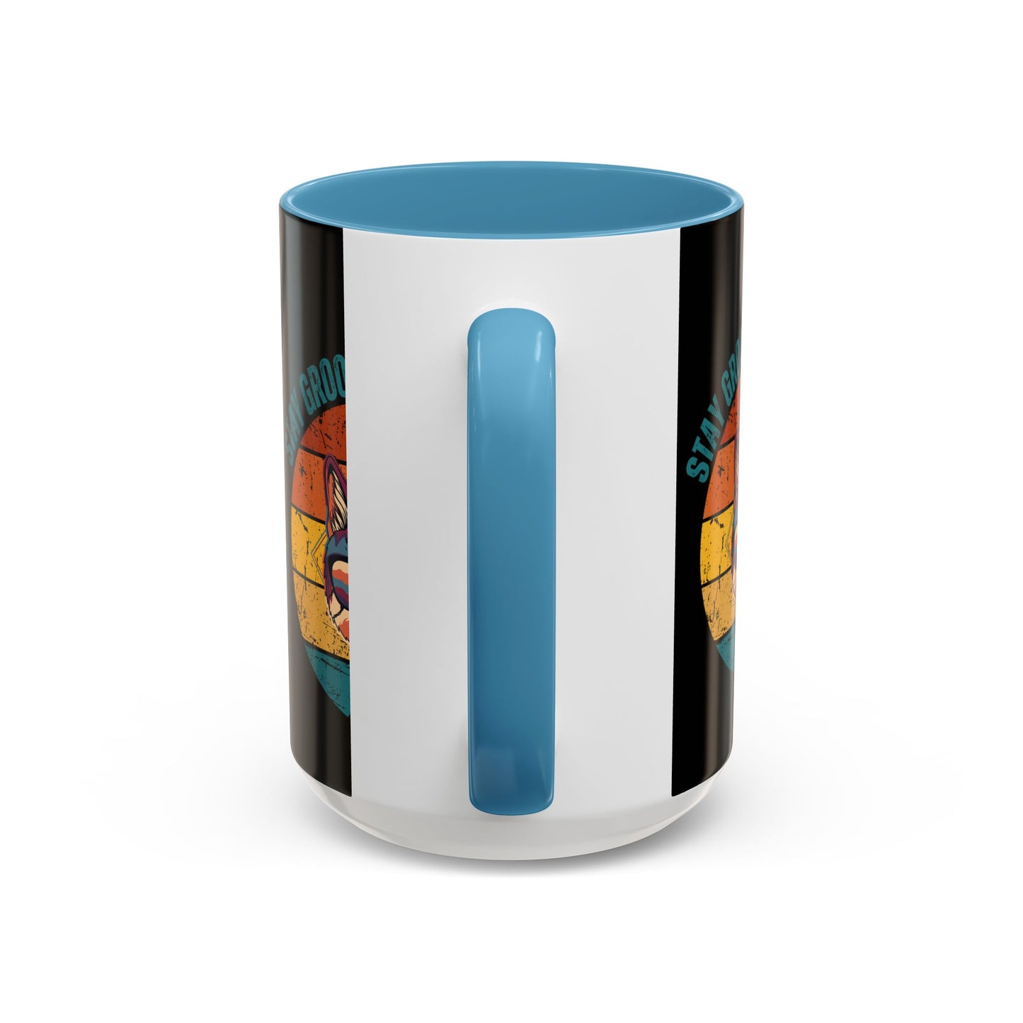 Stay Groovy Cat Coffee Mug