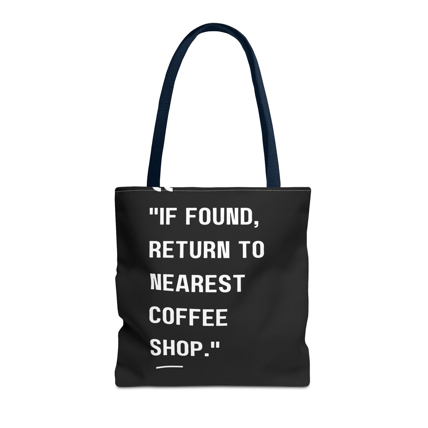 Running on Iced Coffee Tote Bag