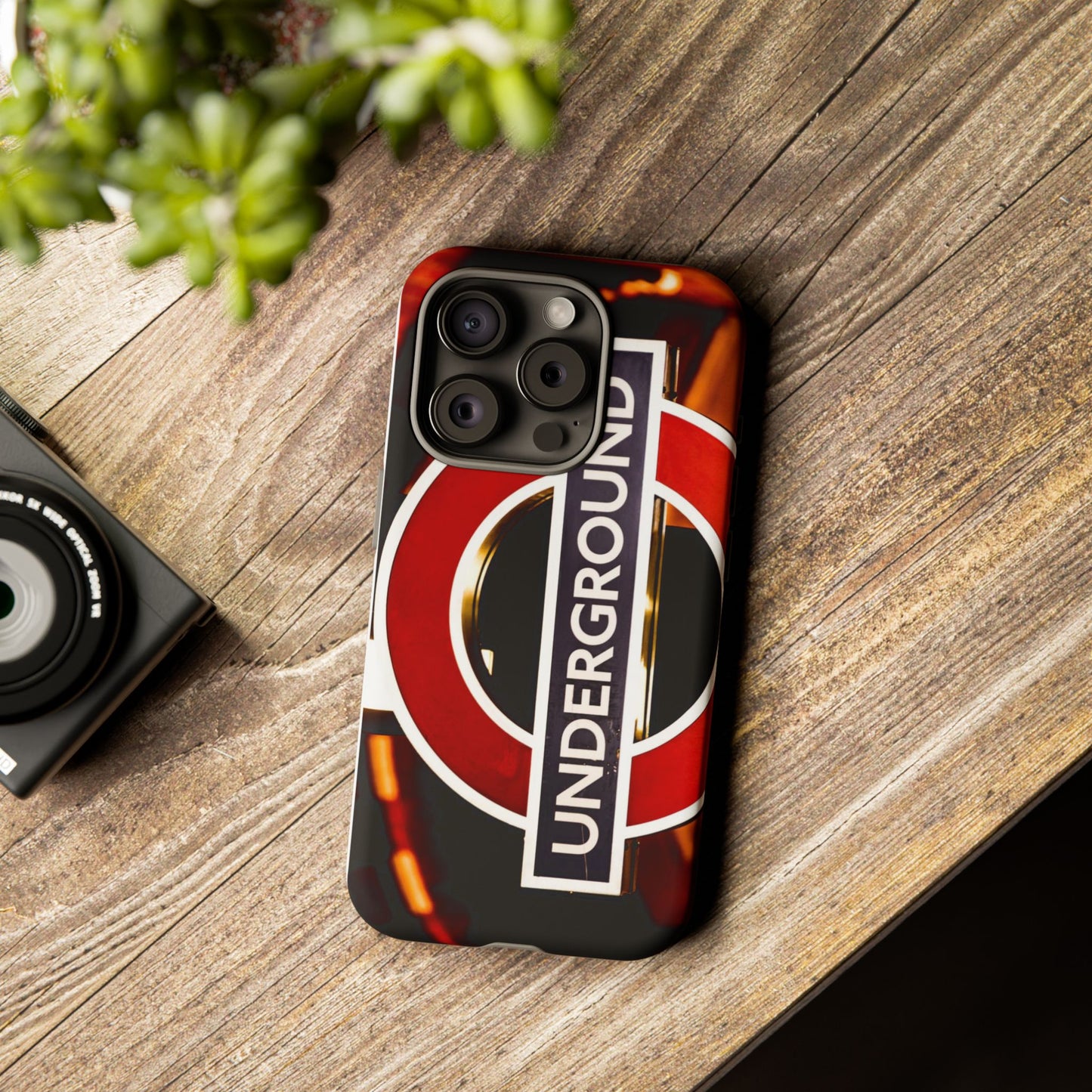 Underground-Inspired Phone Case - Urban Aesthetic Protection