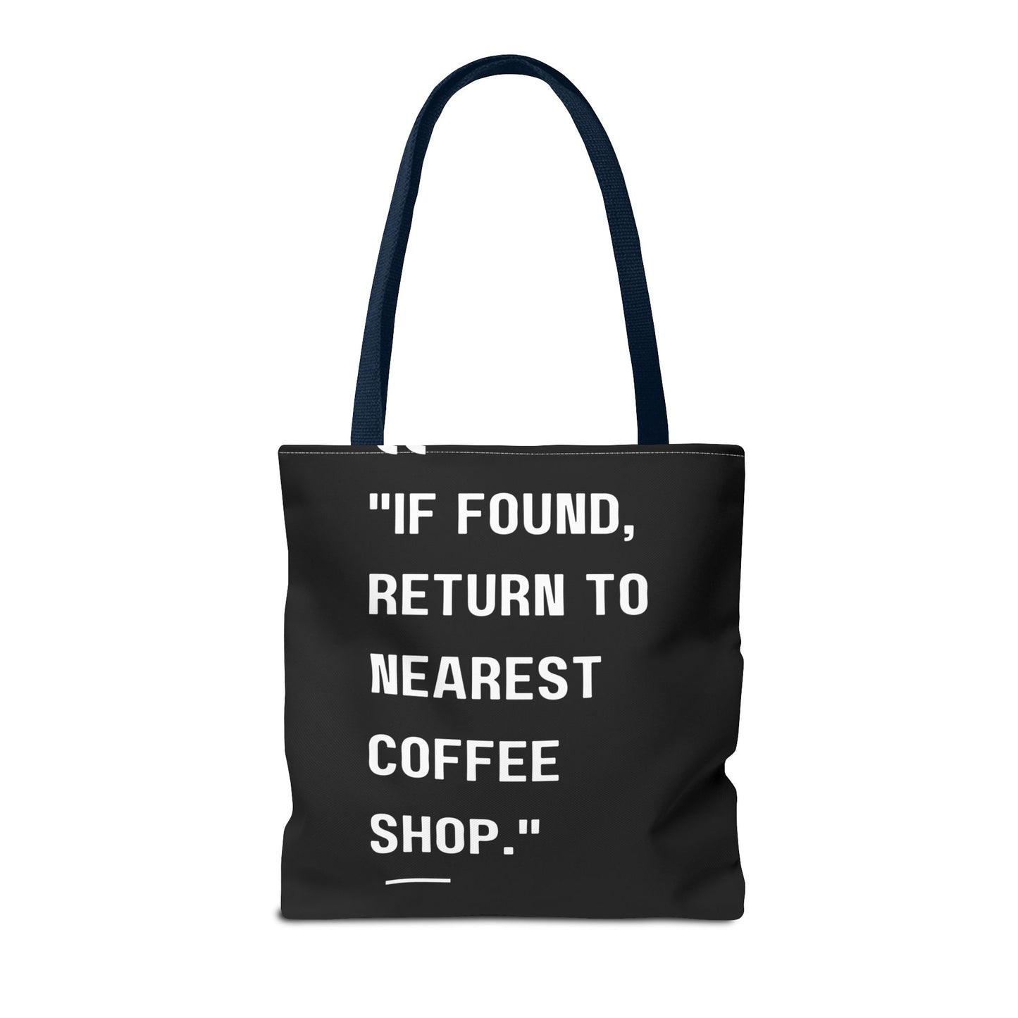 Running on Iced Coffee Tote Bag