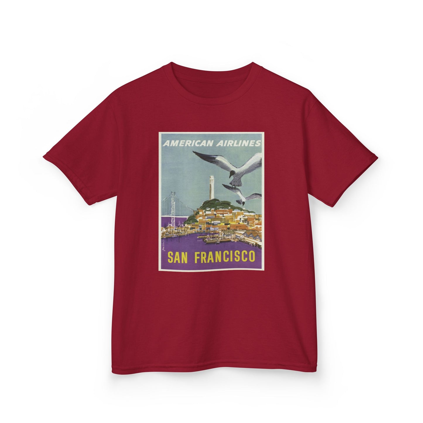 Vintage San Francisco Kids Tee - American Airlines Design