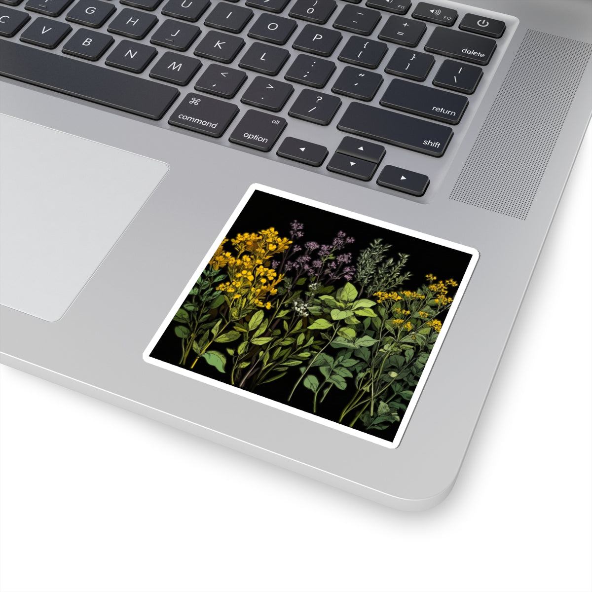 Floral Decor Kiss-Cut Stickers - Floral Stickers – Gold Art