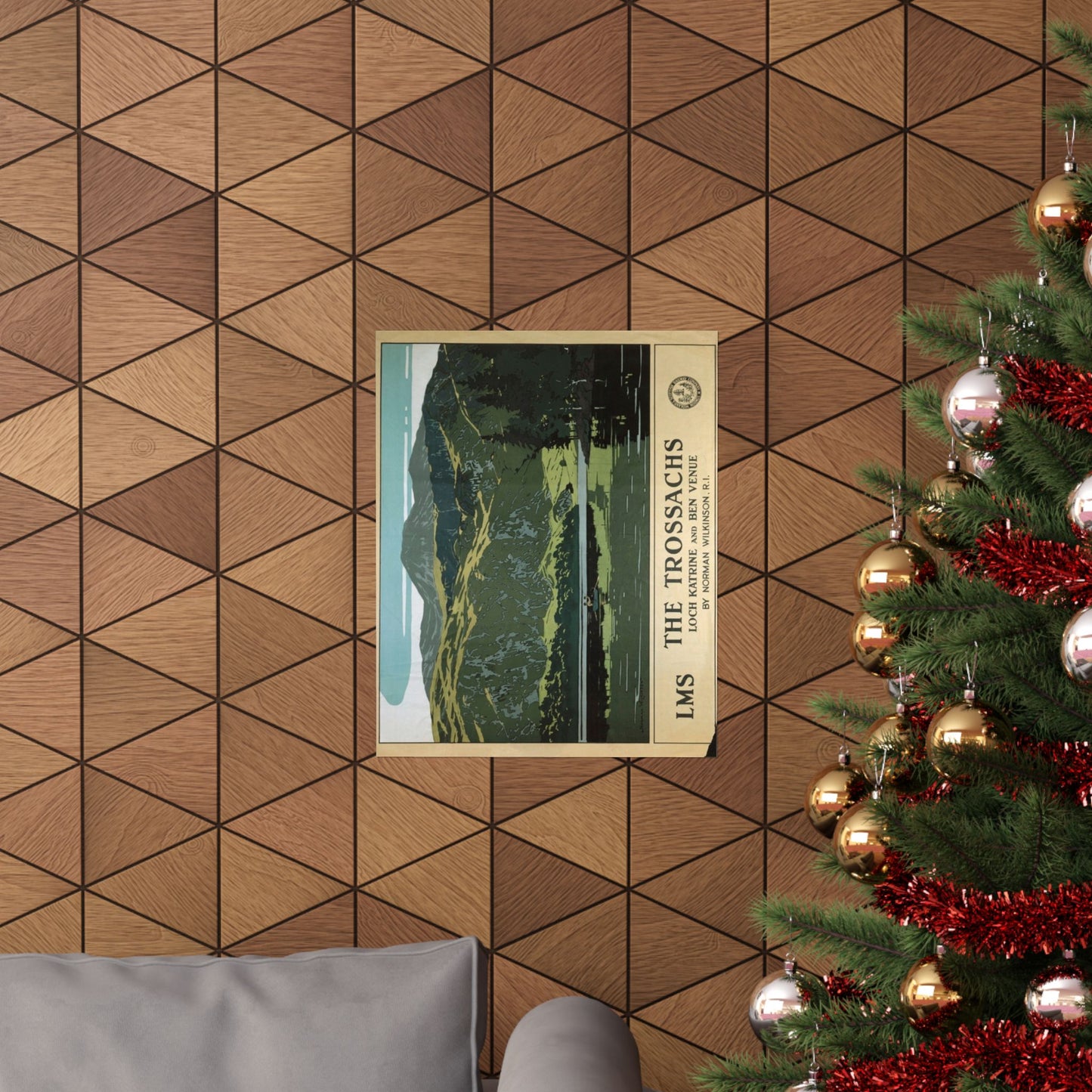 Scenic Matte Vertical Posters - The Trossachs Art Print