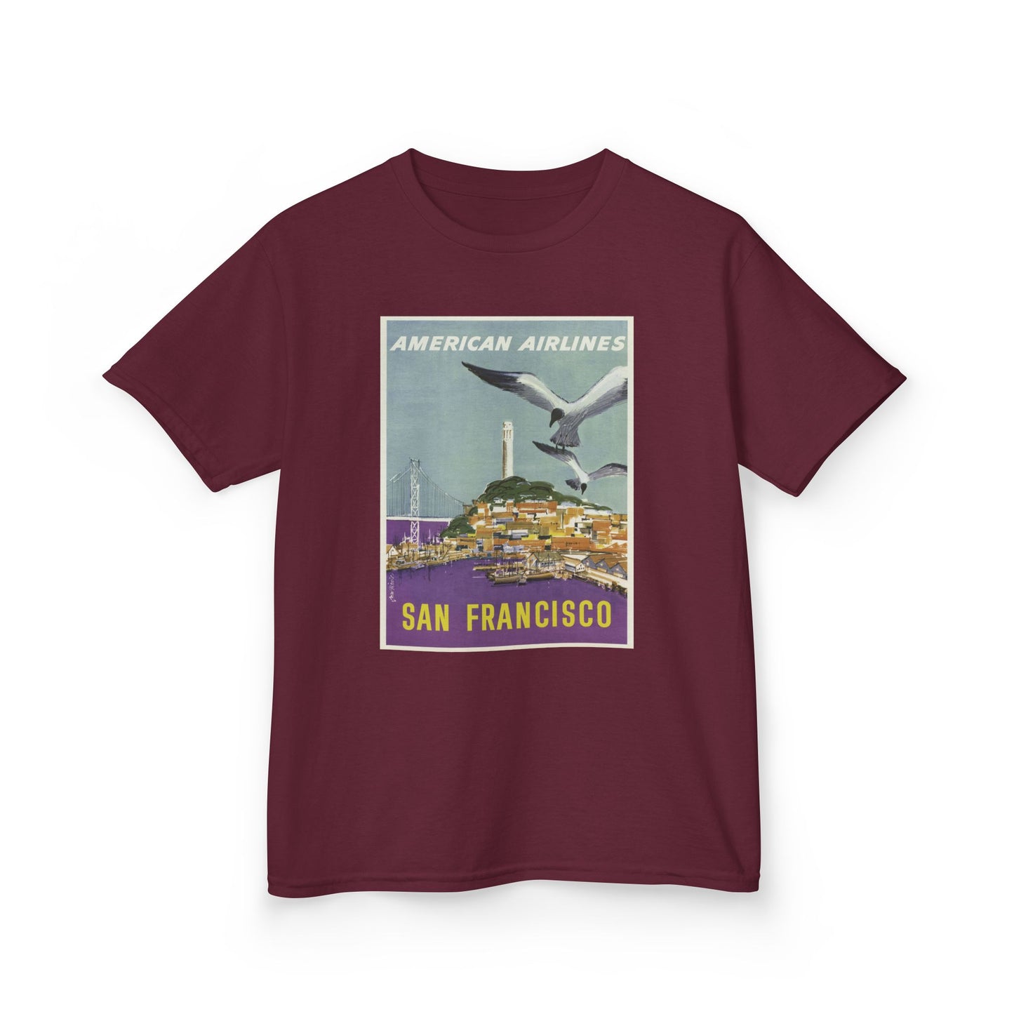 Vintage San Francisco Kids Tee - American Airlines Design