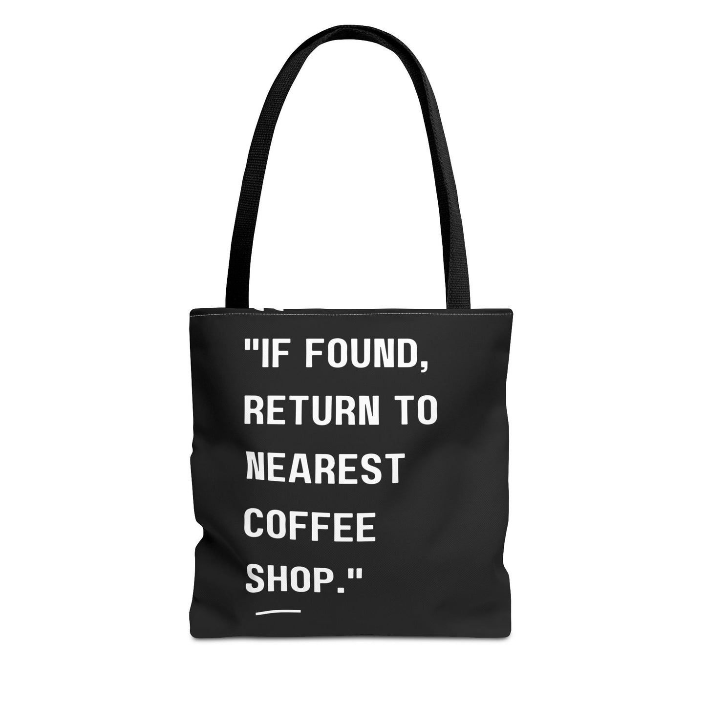 Running on Iced Coffee Tote Bag
