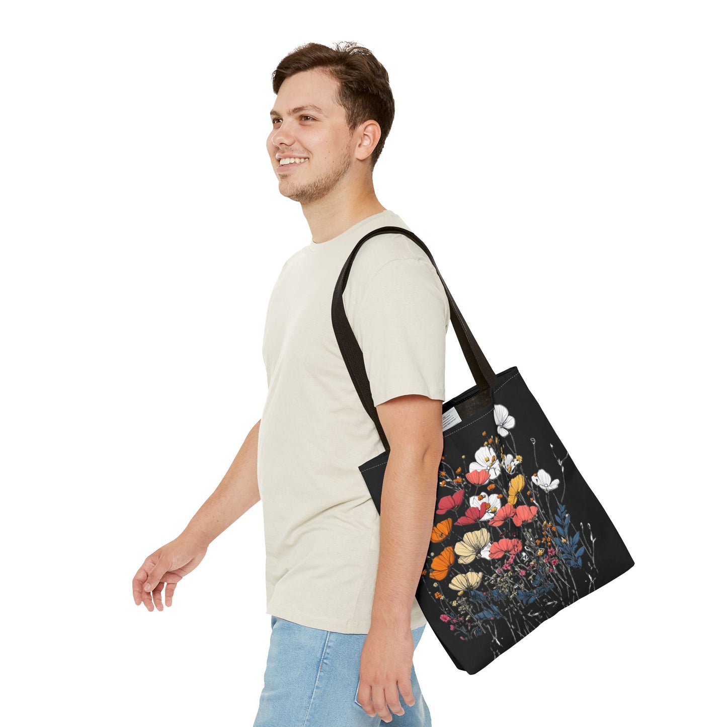 Eco Floral Everyday Tote Bag