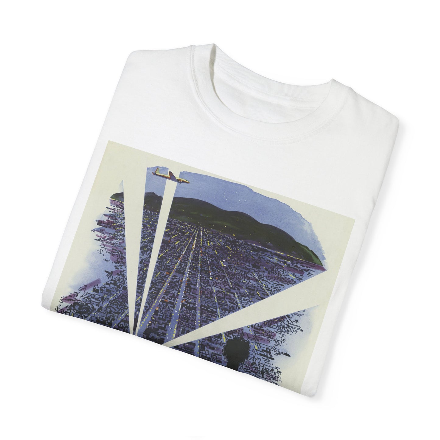 Los Angeles American Airlines Vintage T-shirt - Unisex Garment-Dyed Tee