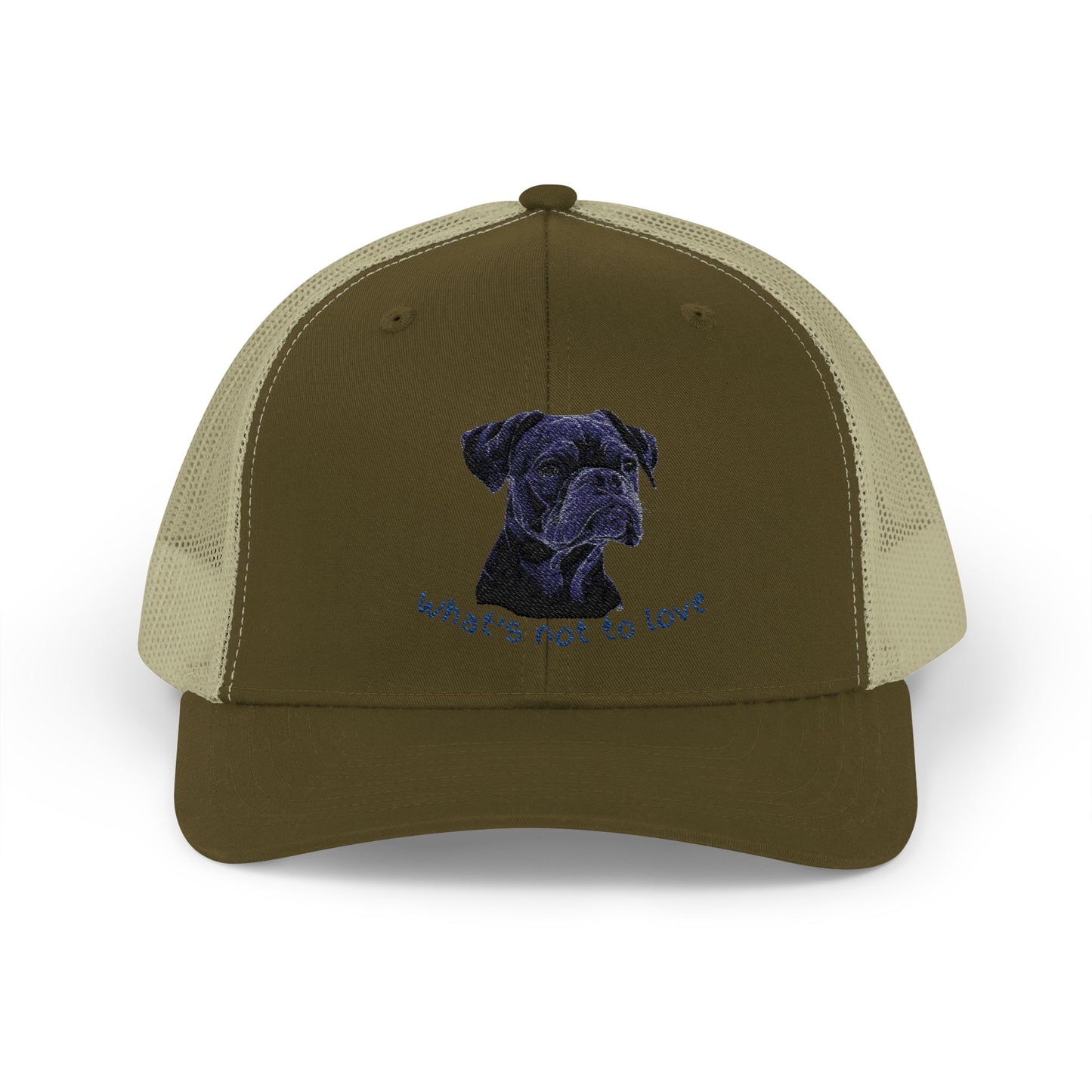 What’s Not to Love Dog Snapback Trucker Cap - Perfect Gift for Pet Lovers