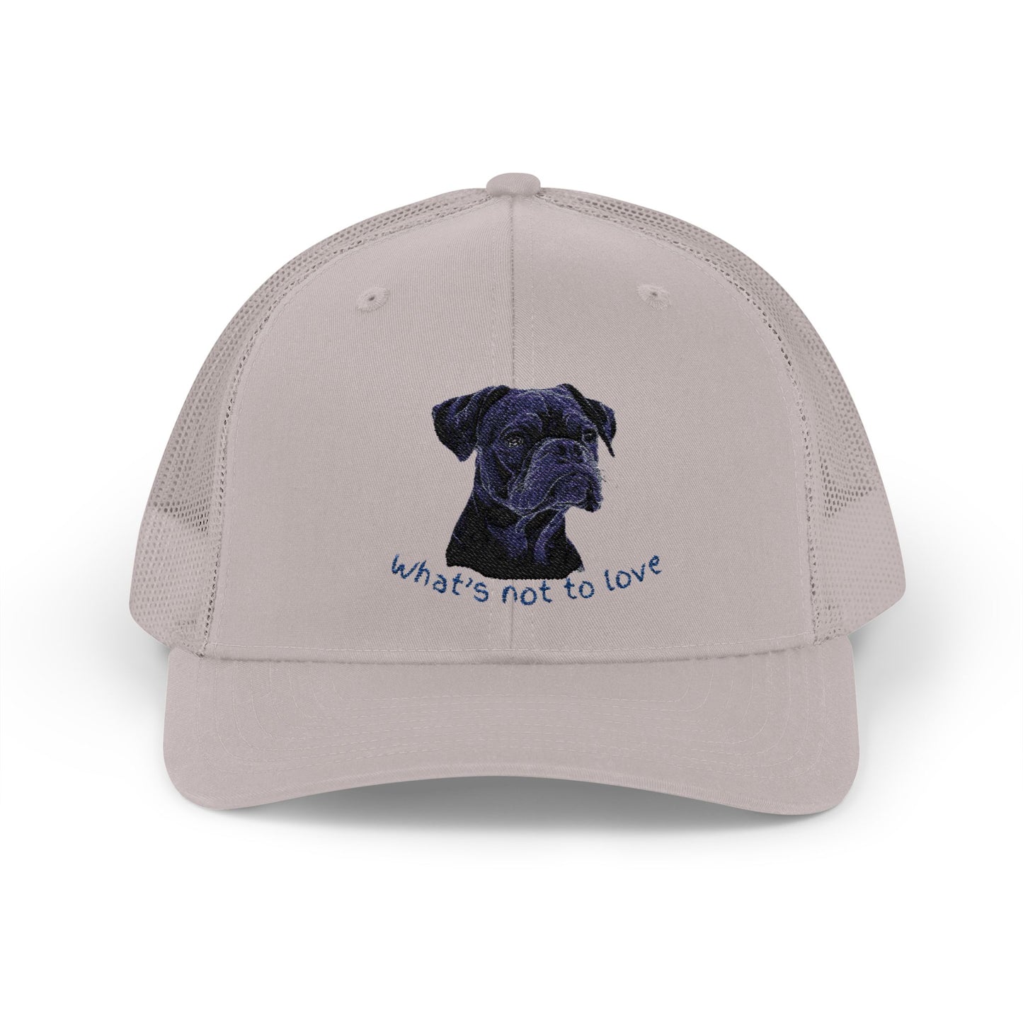 What’s Not to Love Dog Snapback Trucker Cap - Perfect Gift for Pet Lovers