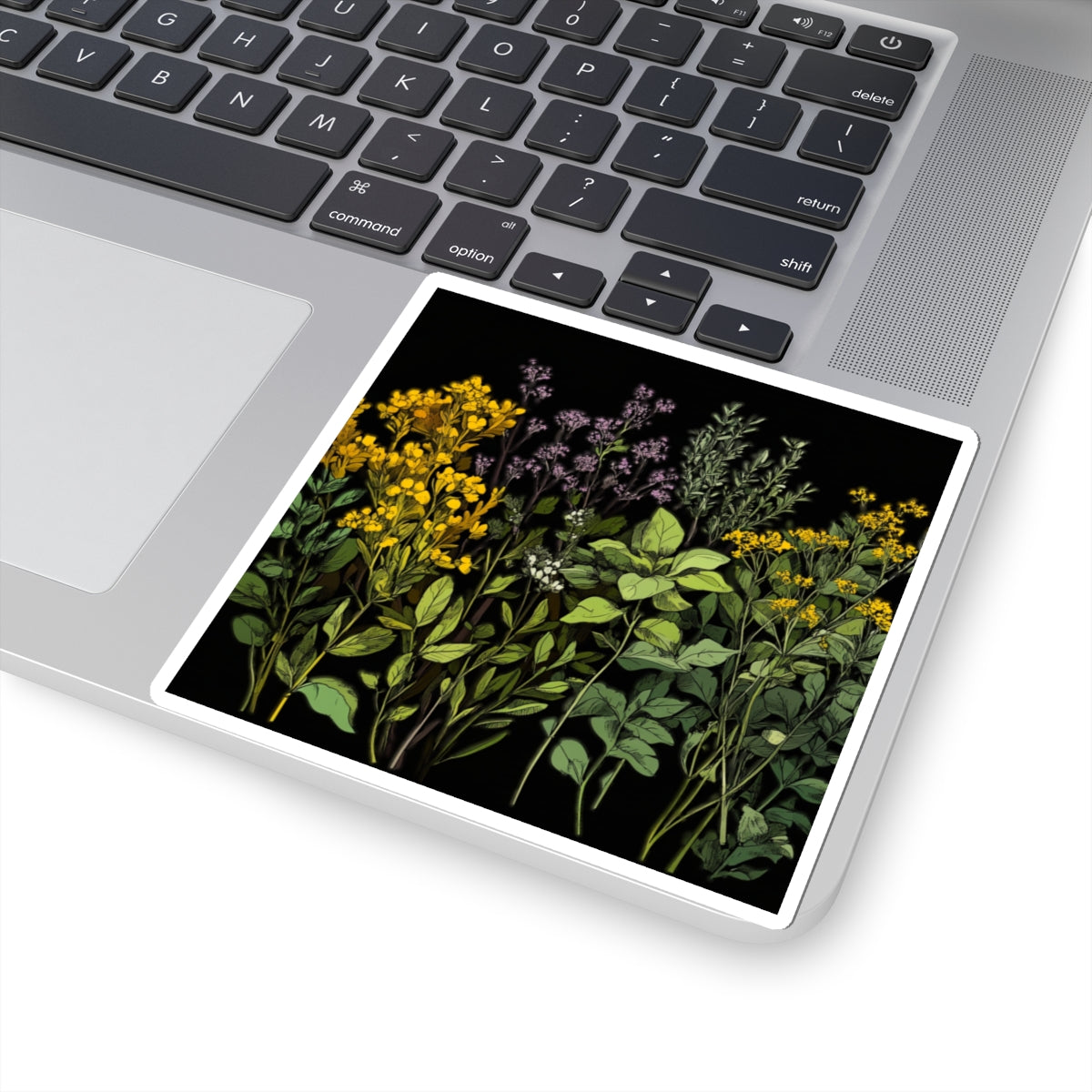 Floral Decor Kiss-Cut Stickers - Floral Stickers – Gold Art