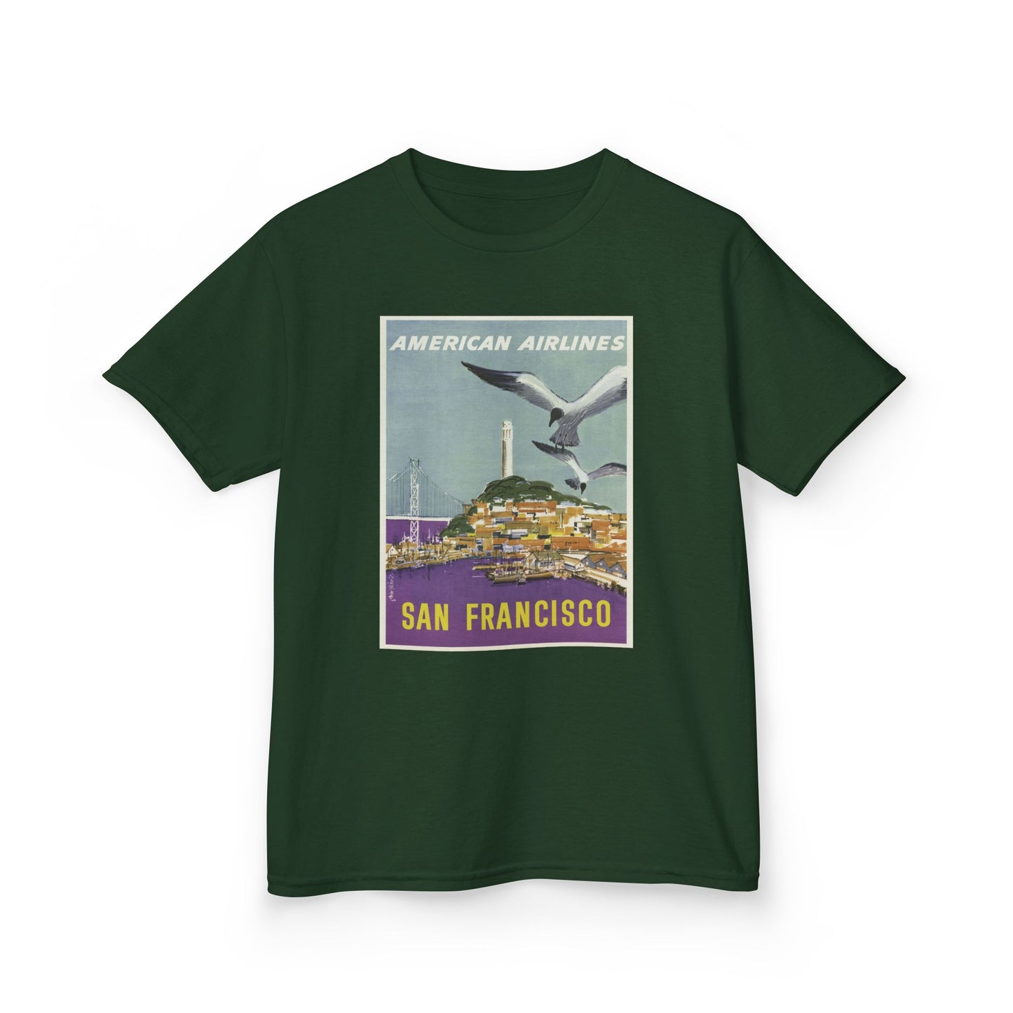 Vintage San Francisco Kids Tee - American Airlines Design