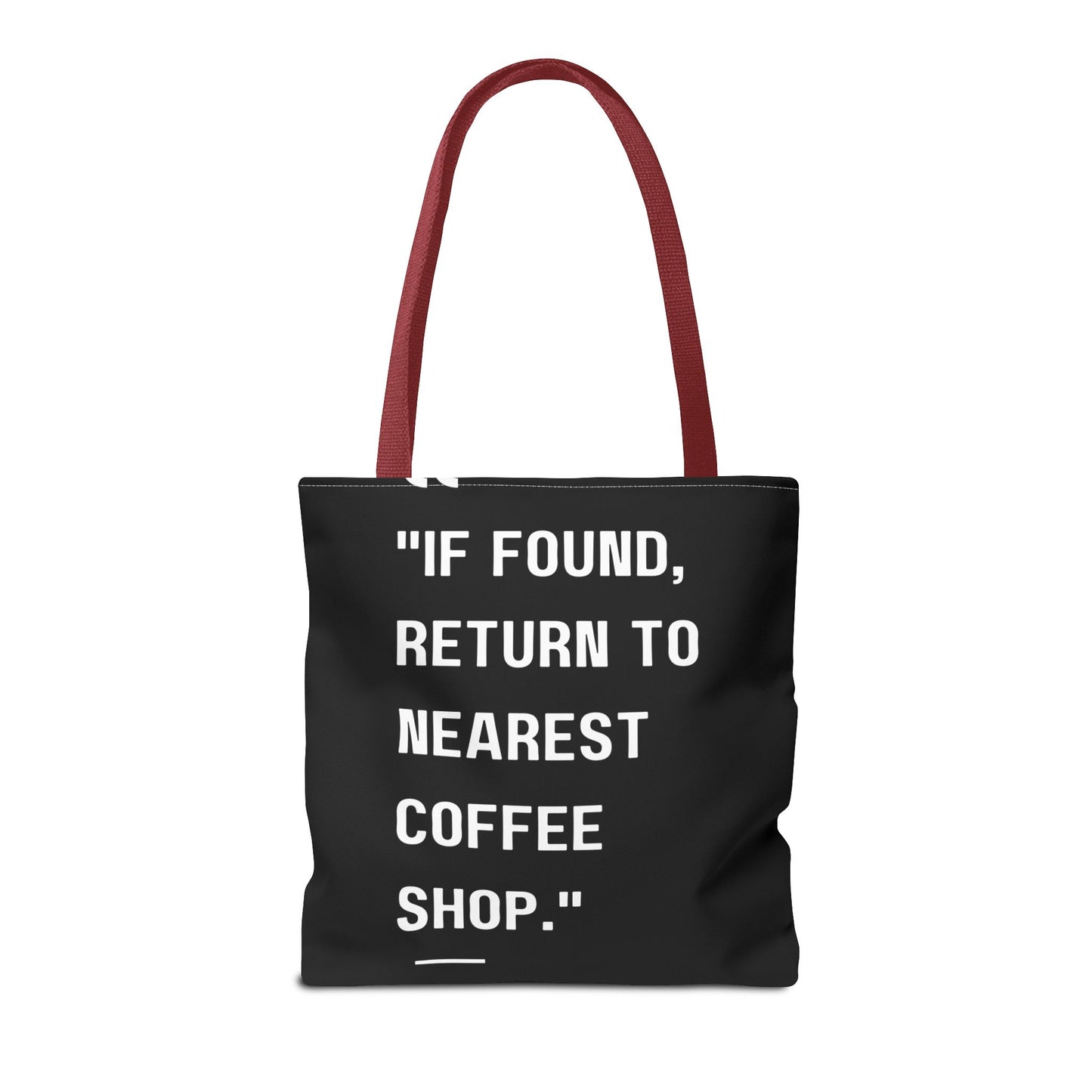 Running on Iced Coffee Tote Bag
