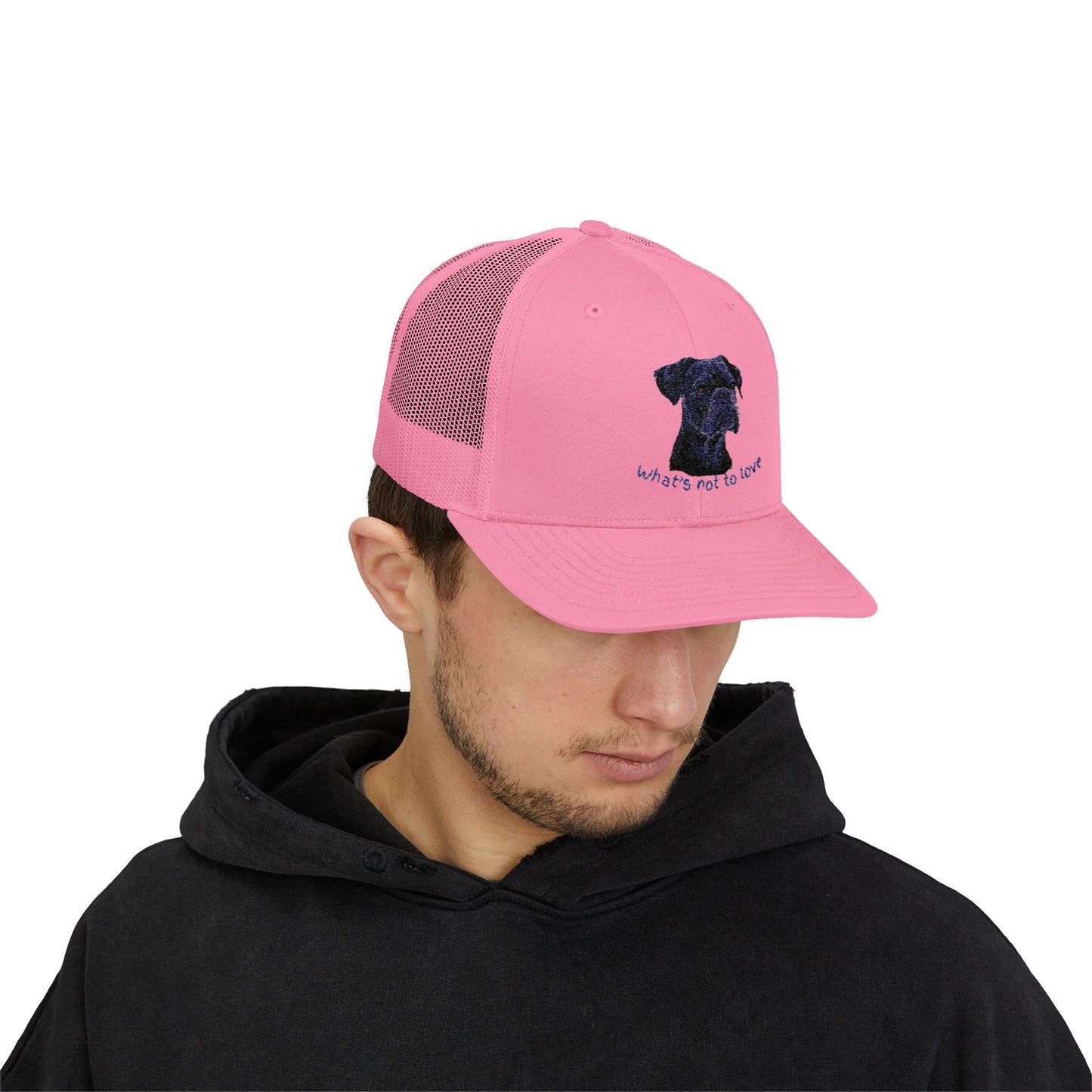 What’s Not to Love Dog Snapback Trucker Cap - Perfect Gift for Pet Lovers