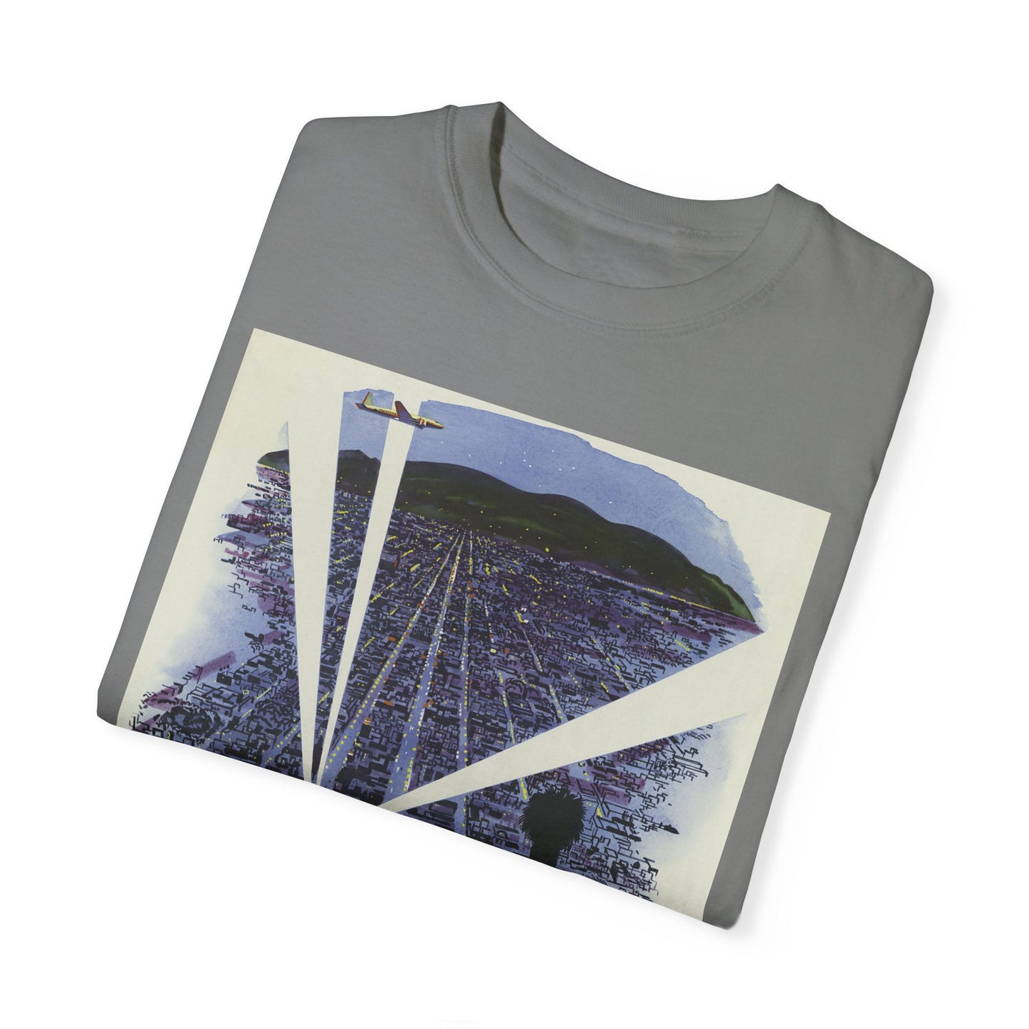 Los Angeles American Airlines Vintage T-shirt - Unisex Garment-Dyed Tee