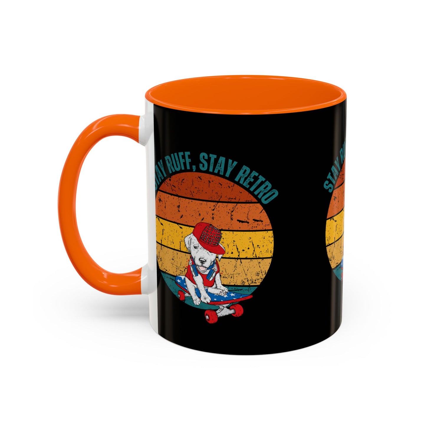 Stay Ruff, Stay Retro Coffee Mug