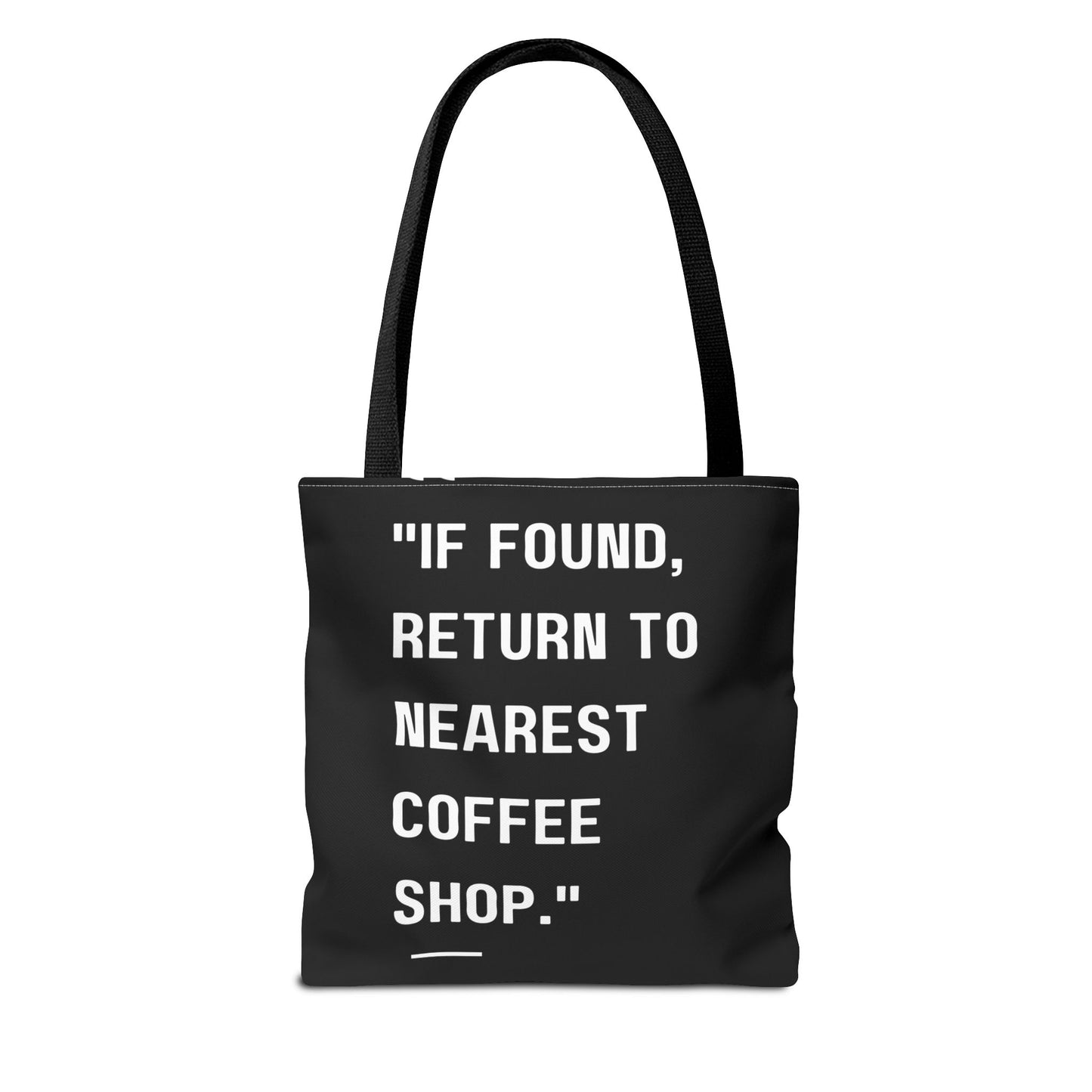 Running on Iced Coffee Tote Bag