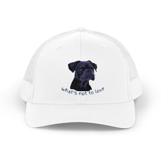 What’s Not to Love Dog Snapback Trucker Cap - Perfect Gift for Pet Lovers