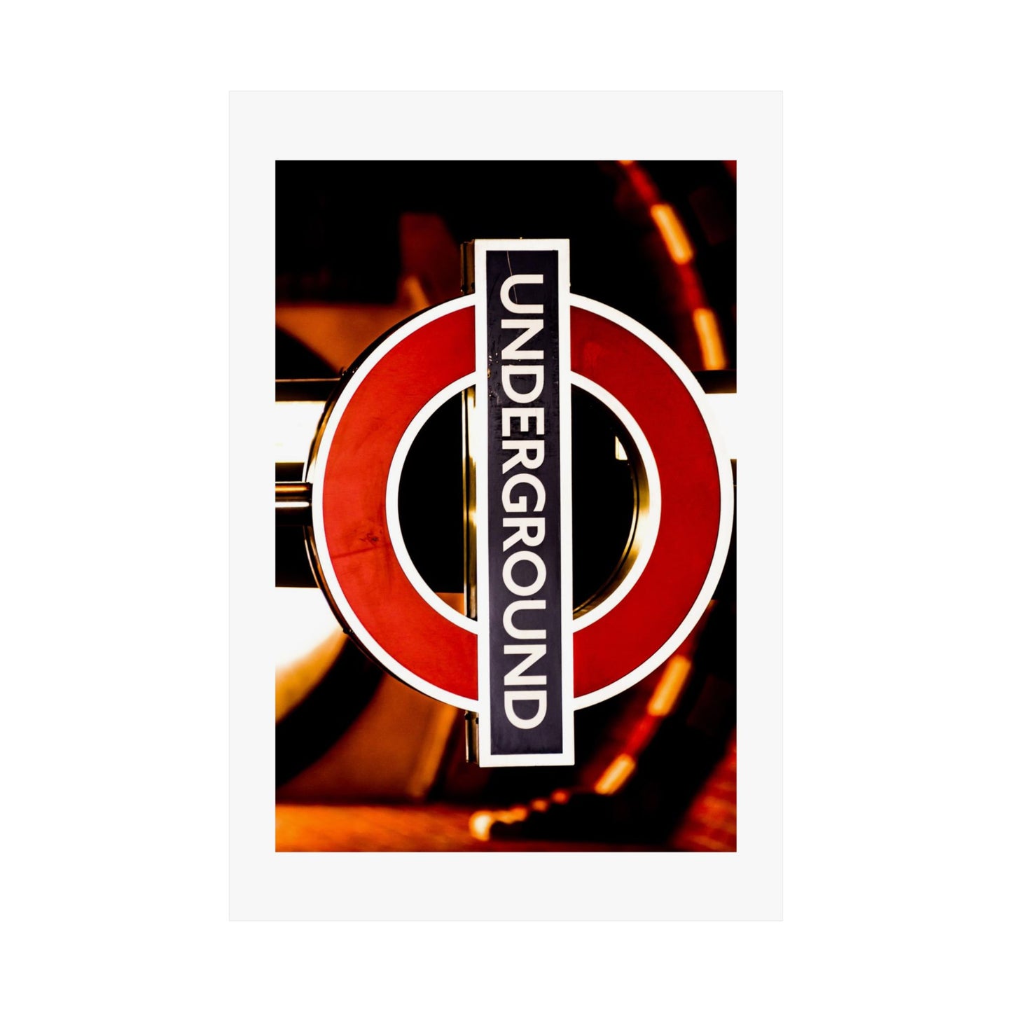 Urban Underground Art Print - Matte Vertical Poster