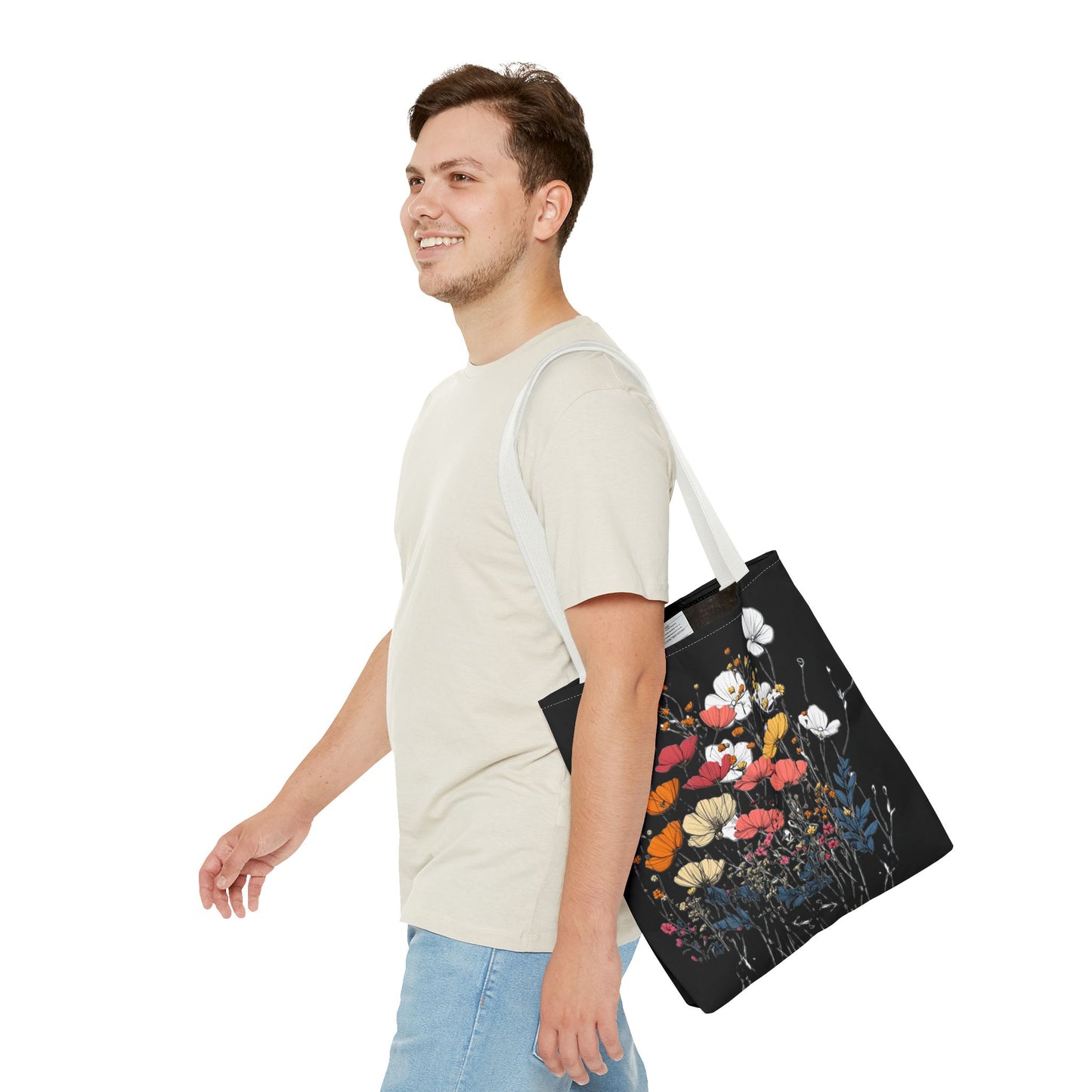Eco Floral Everyday Tote Bag
