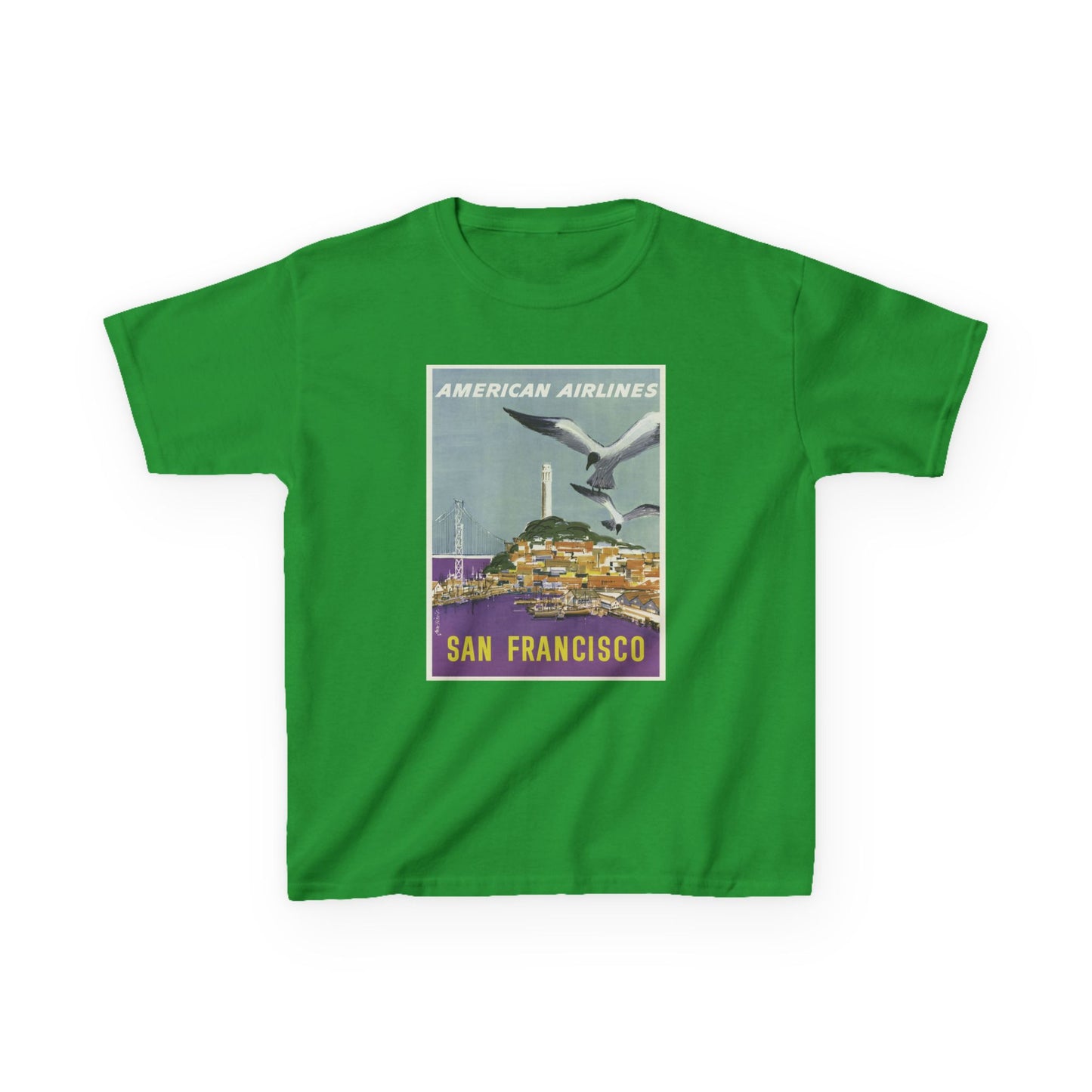 Vintage San Francisco Kids Tee - American Airlines Design