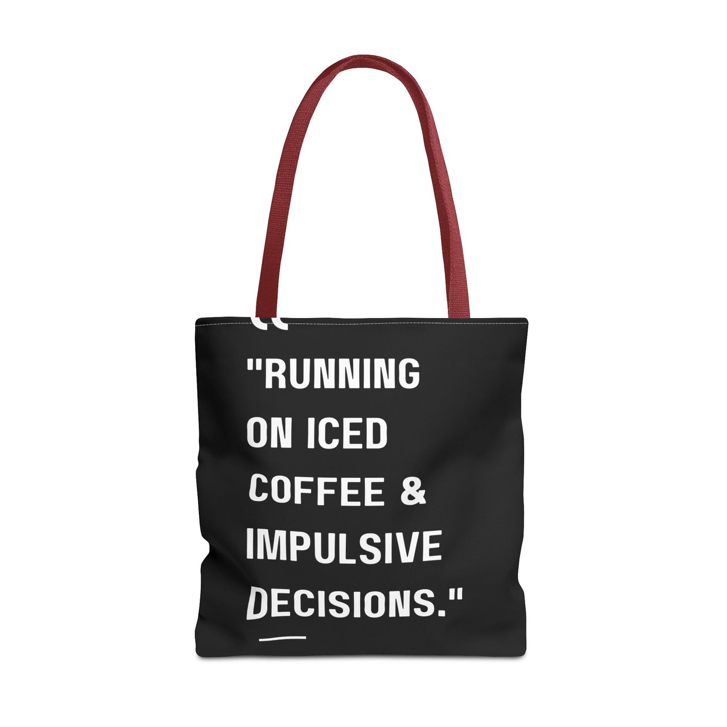 Iced Coffee & Impulse Tote Bag