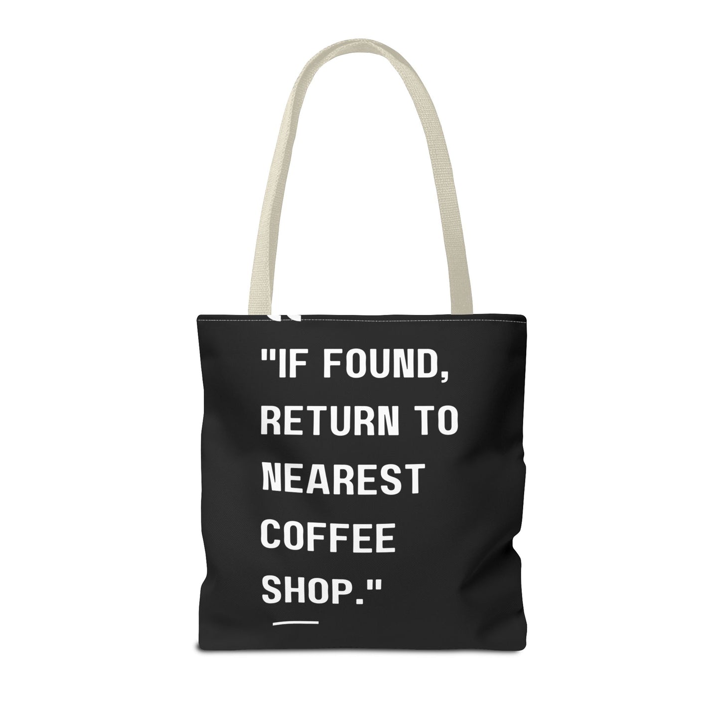 Running on Iced Coffee Tote Bag