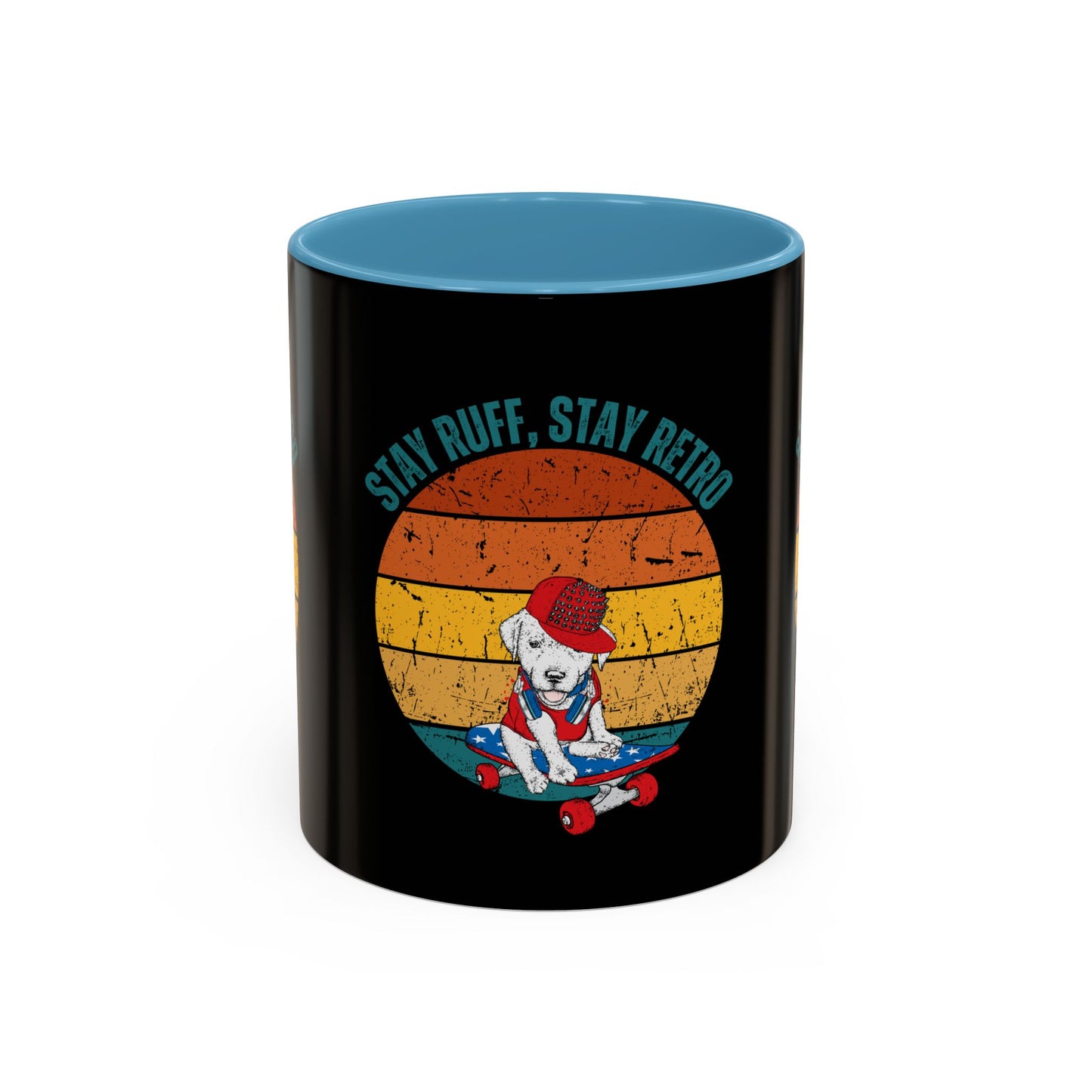Stay Ruff, Stay Retro Coffee Mug