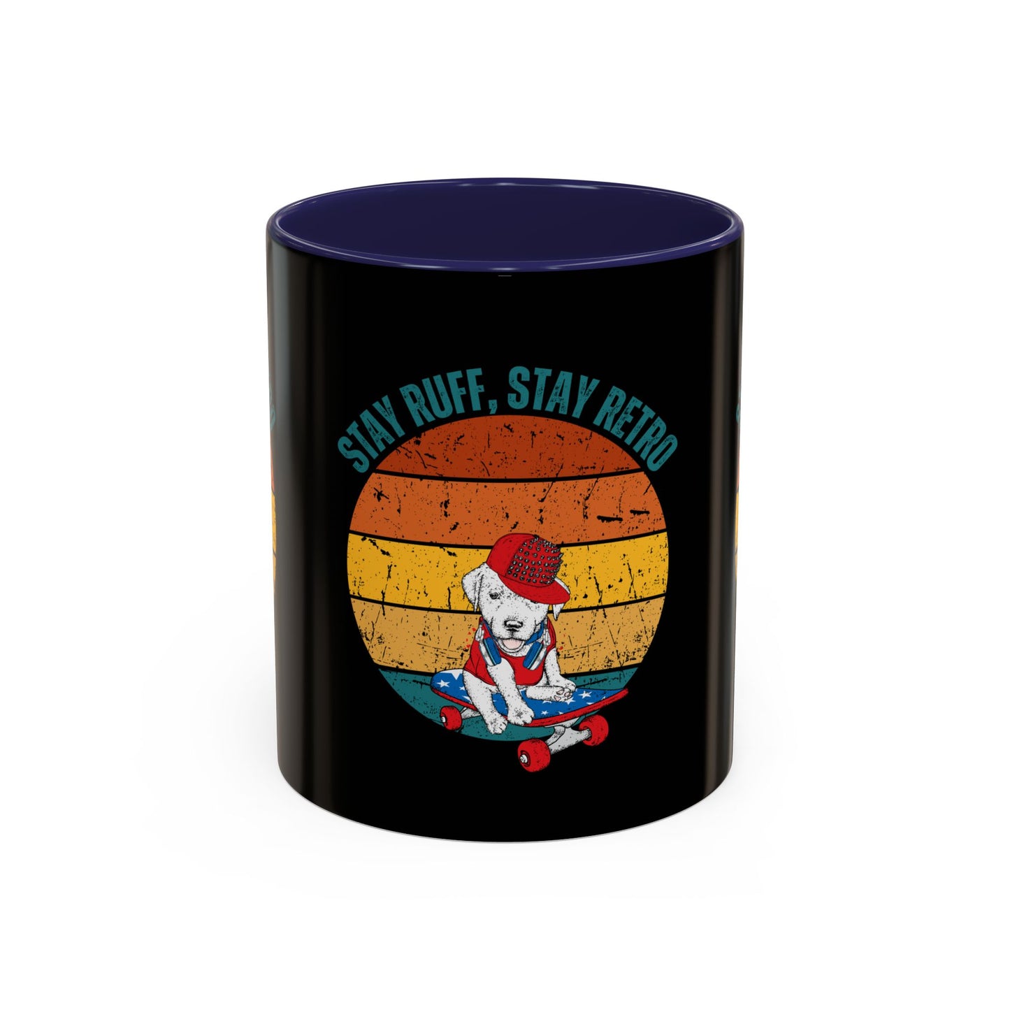Stay Ruff, Stay Retro Coffee Mug