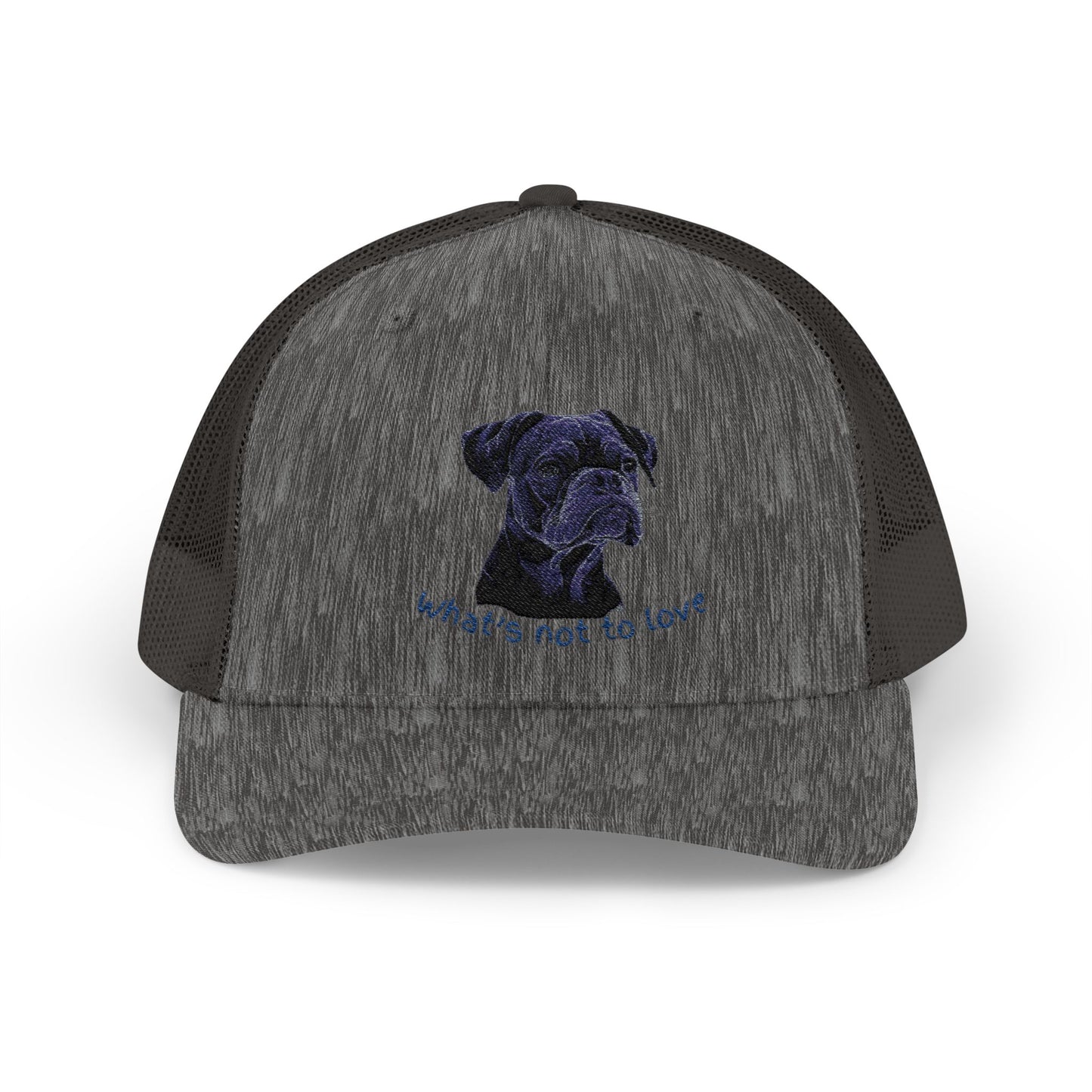 What’s Not to Love Dog Snapback Trucker Cap - Perfect Gift for Pet Lovers