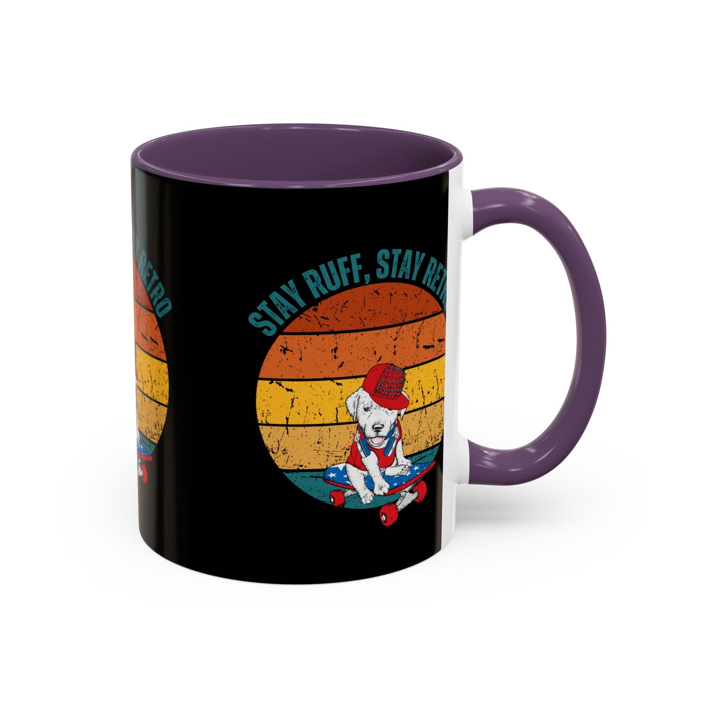 Stay Ruff, Stay Retro Coffee Mug