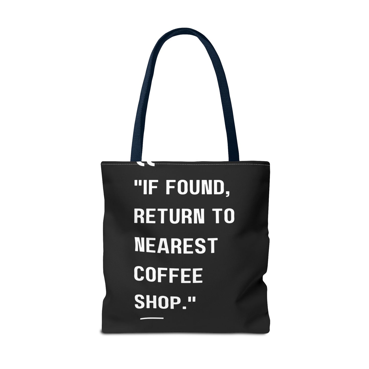 Running on Iced Coffee Tote Bag