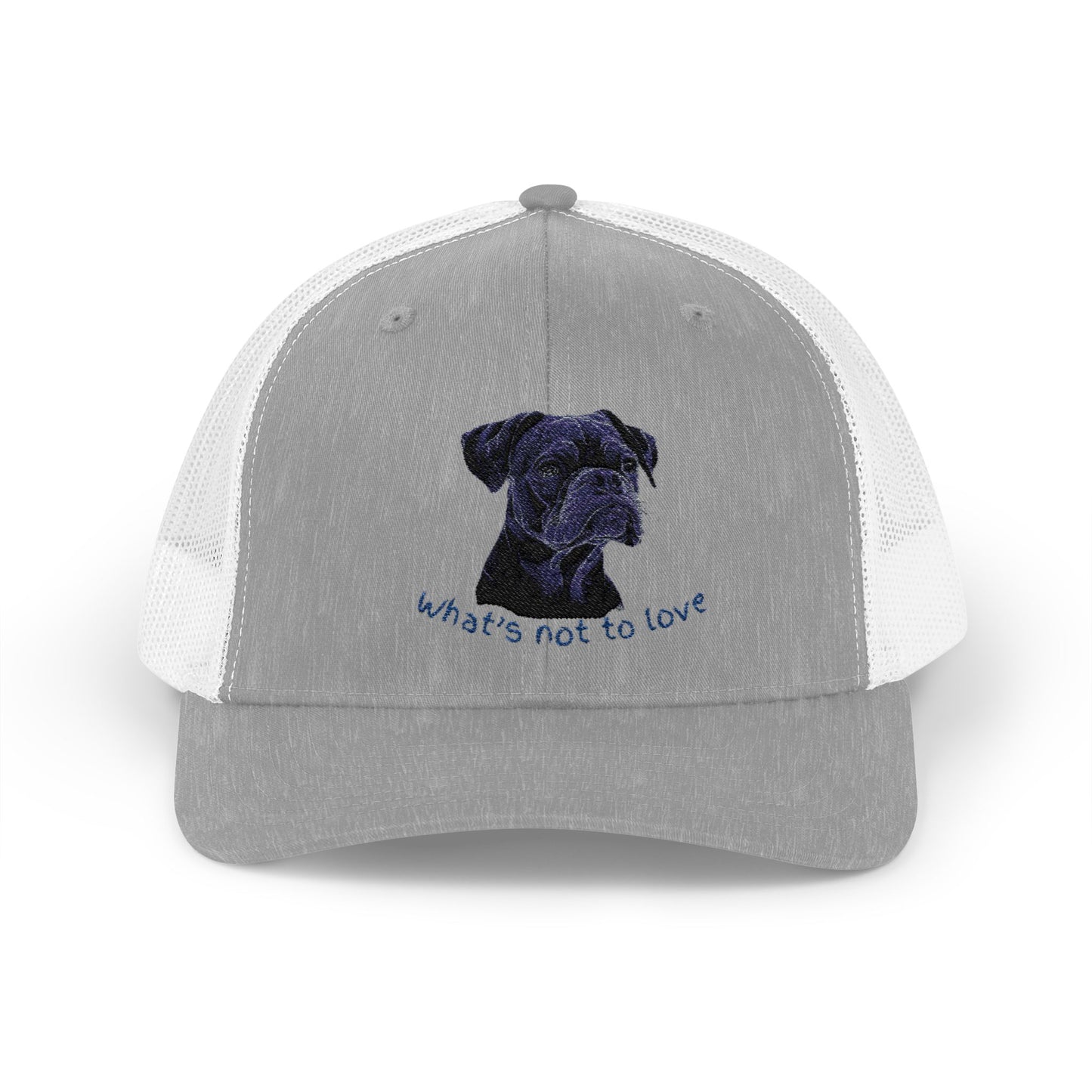 What’s Not to Love Dog Snapback Trucker Cap - Perfect Gift for Pet Lovers