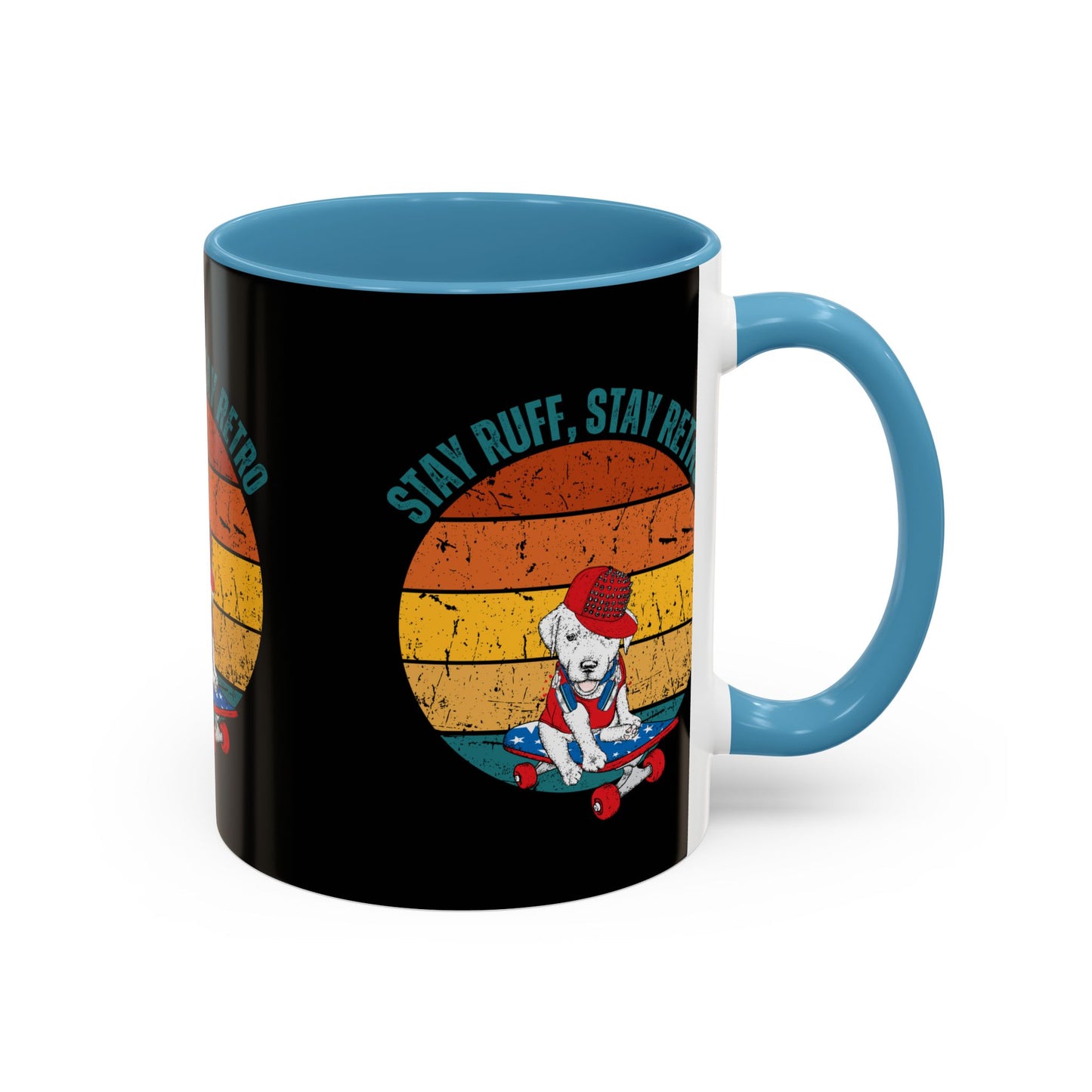 Stay Ruff, Stay Retro Coffee Mug