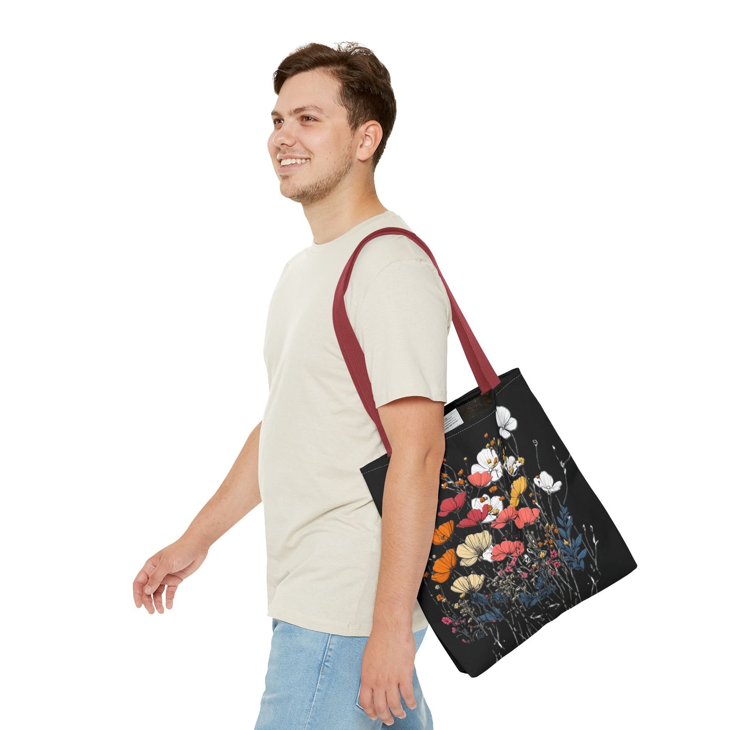 Eco Floral Everyday Tote Bag