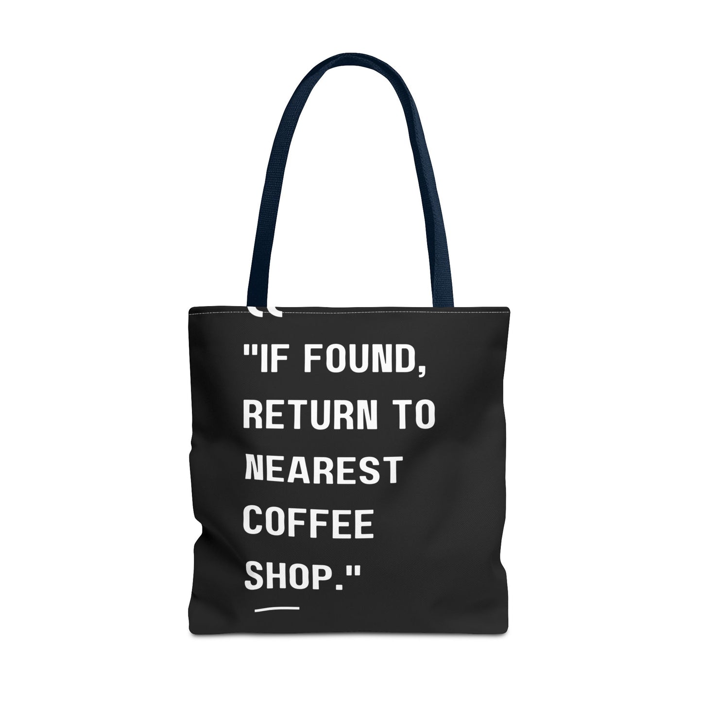 Running on Iced Coffee Tote Bag