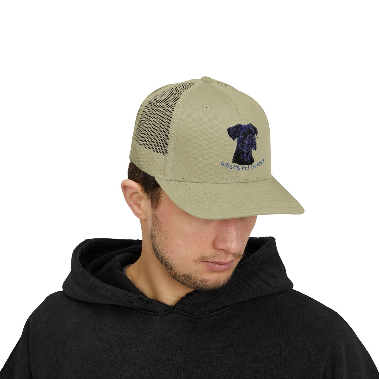 What’s Not to Love Dog Snapback Trucker Cap - Perfect Gift for Pet Lovers