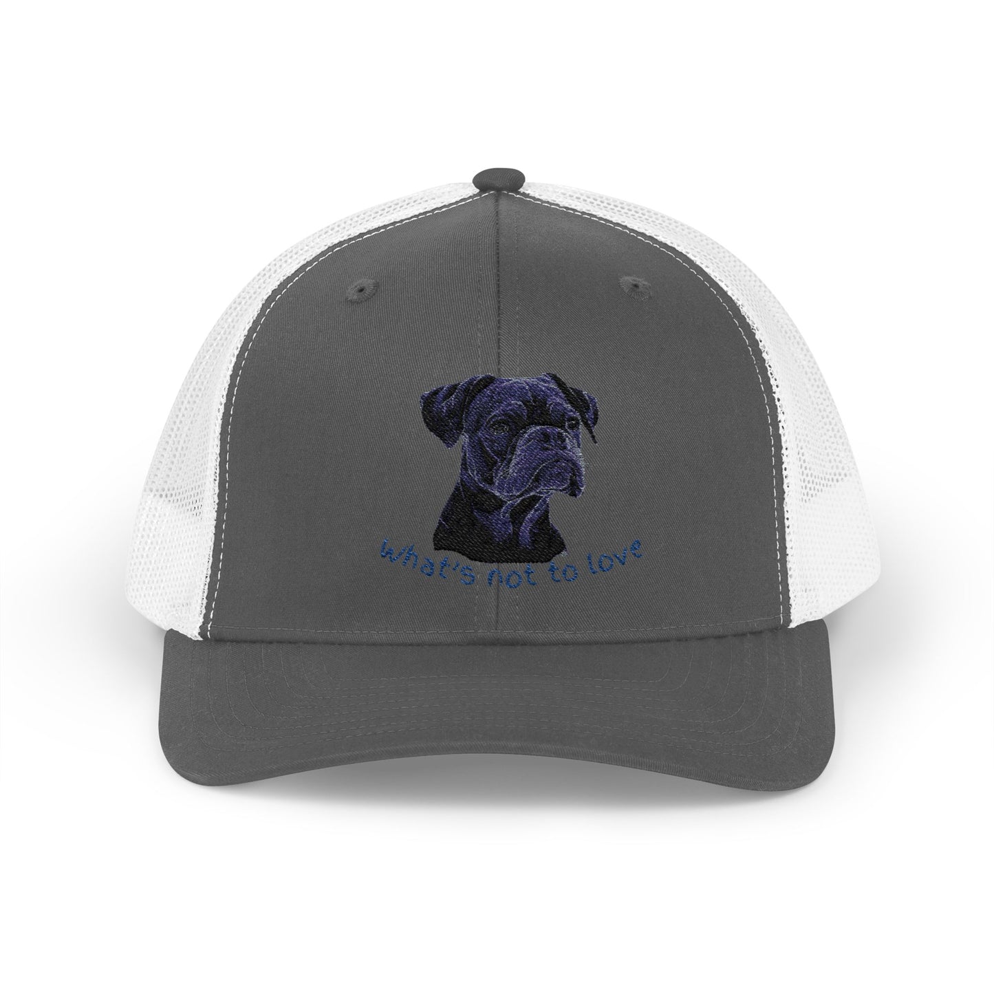 What’s Not to Love Dog Snapback Trucker Cap - Perfect Gift for Pet Lovers