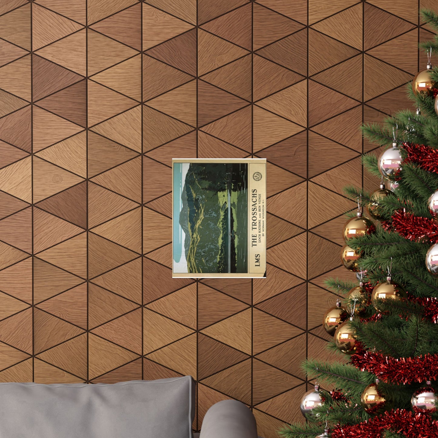 Scenic Matte Vertical Posters - The Trossachs Art Print