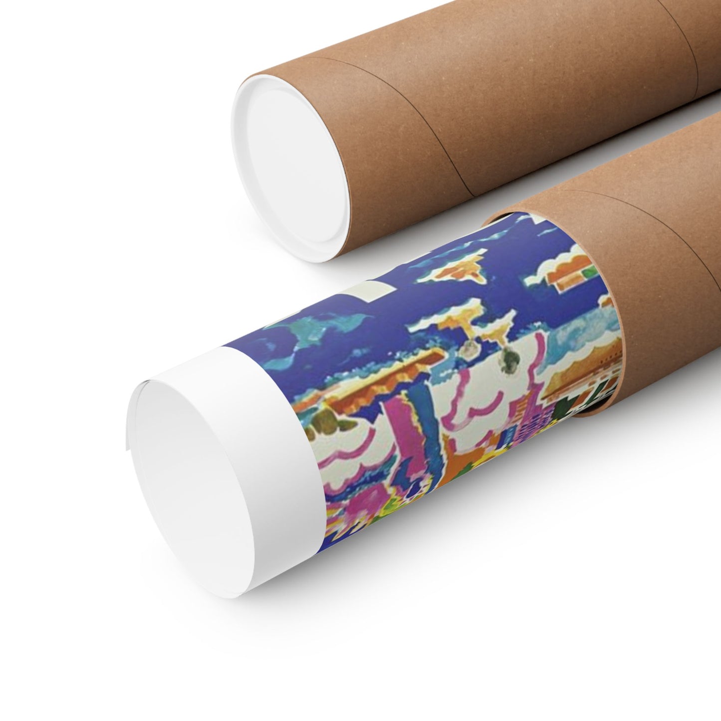 Vintage New York City Travel Poster - Endless Summer Wall Art