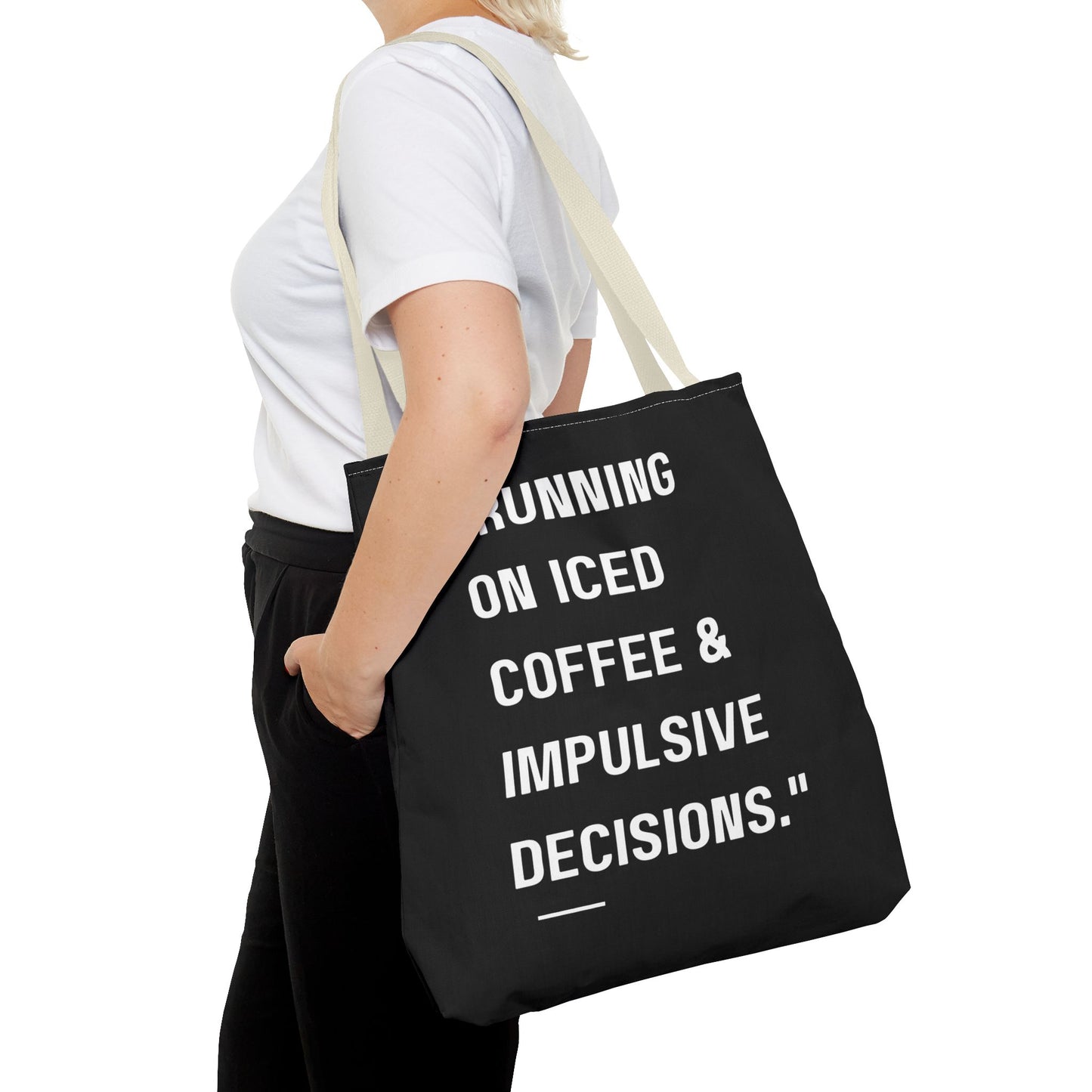 Iced Coffee & Impulse Tote Bag
