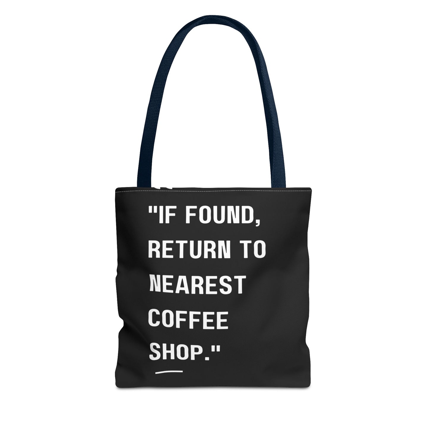 Running on Iced Coffee Tote Bag