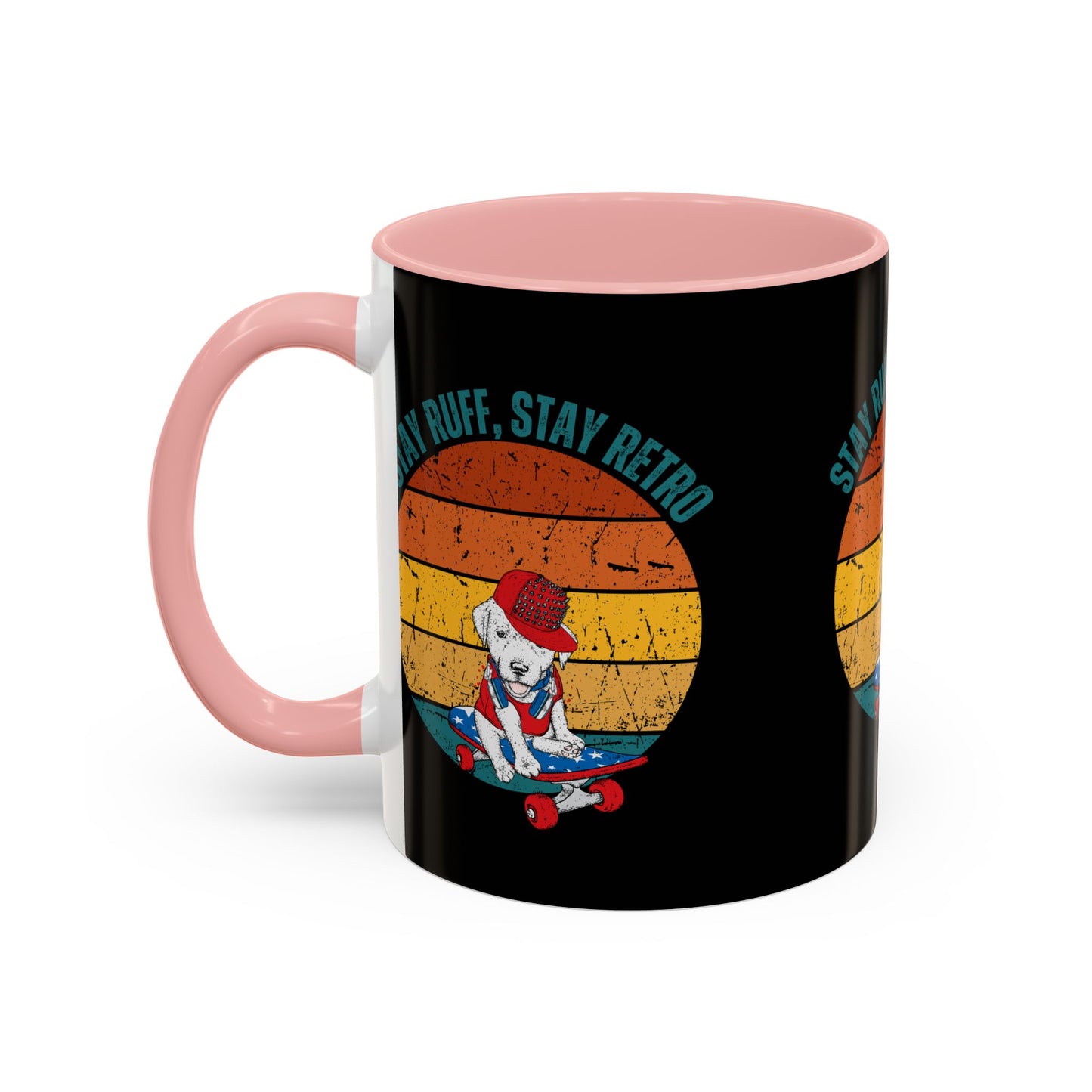 Stay Ruff, Stay Retro Coffee Mug