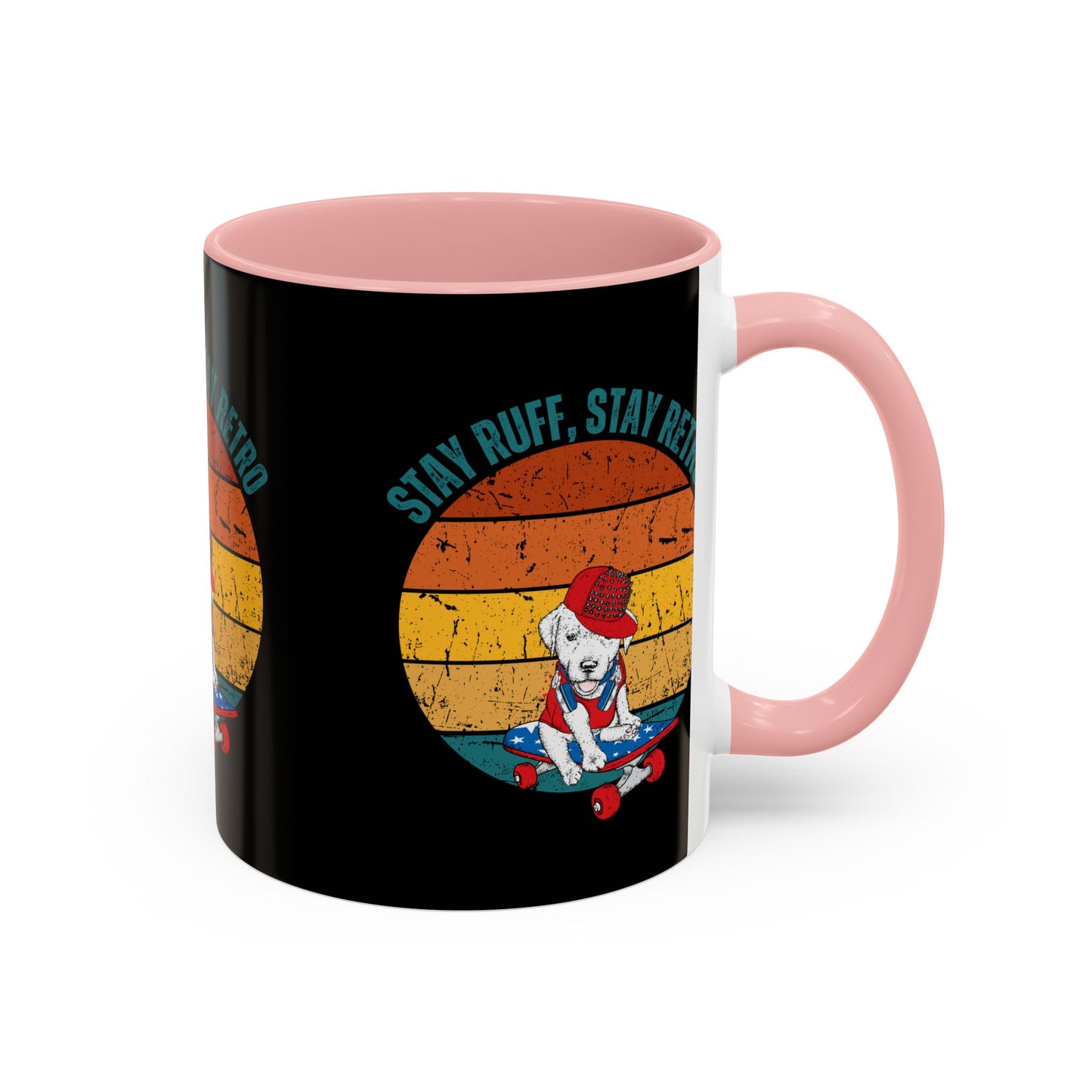 Stay Ruff, Stay Retro Coffee Mug