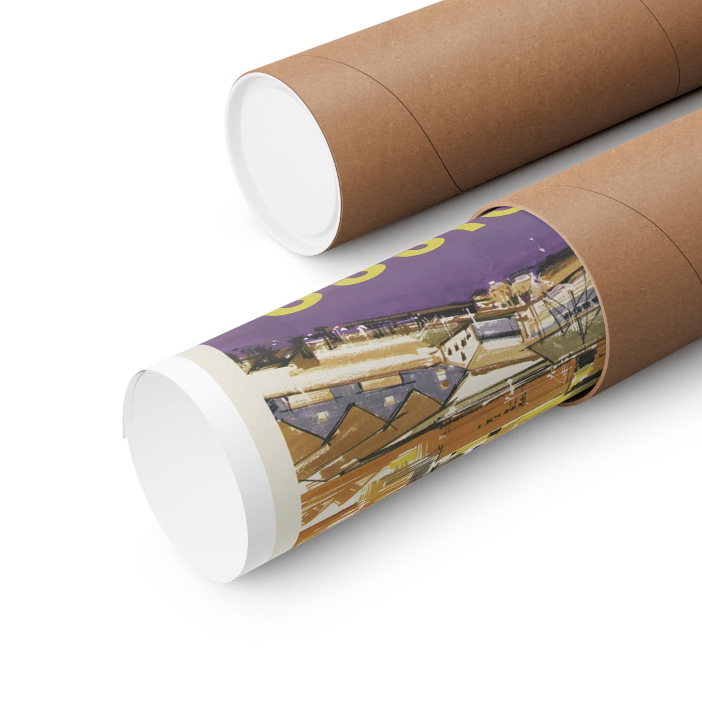 Vintage San Francisco Travel Poster - Matte Vertical Art Print