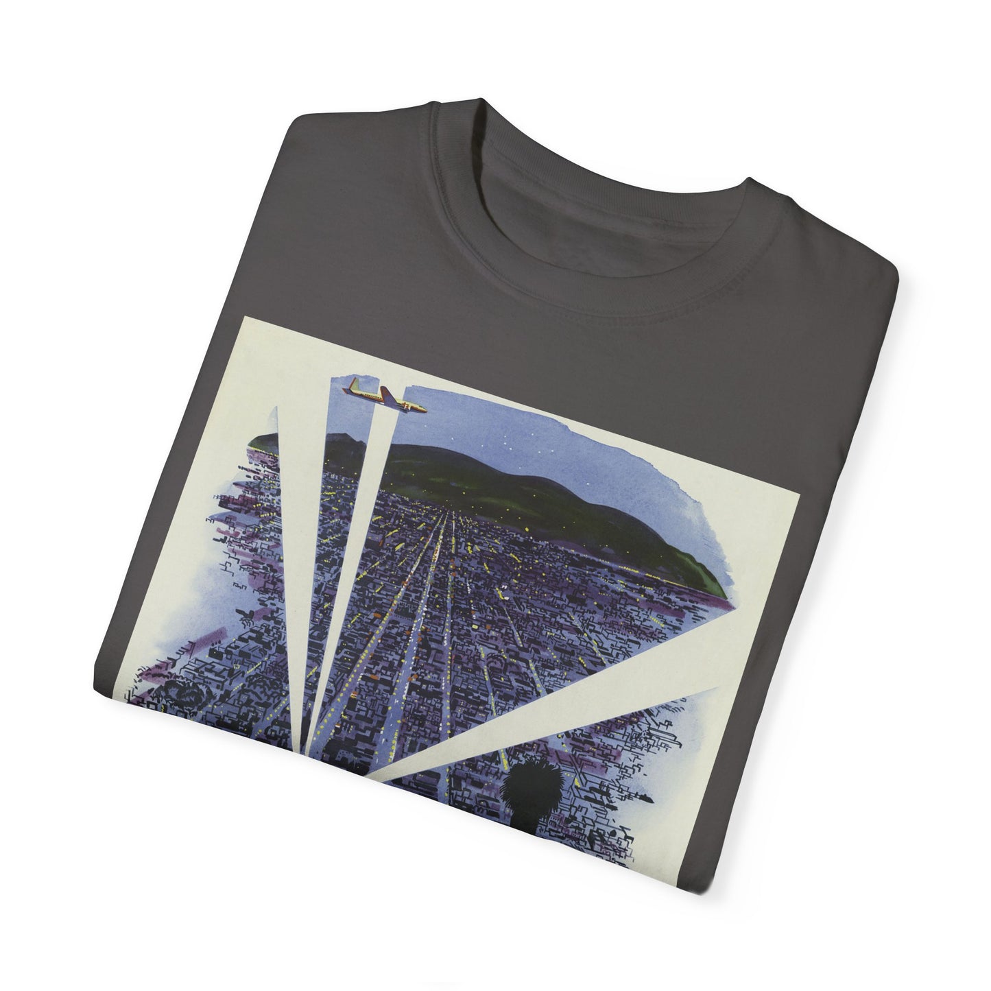 Los Angeles American Airlines Vintage T-shirt - Unisex Garment-Dyed Tee