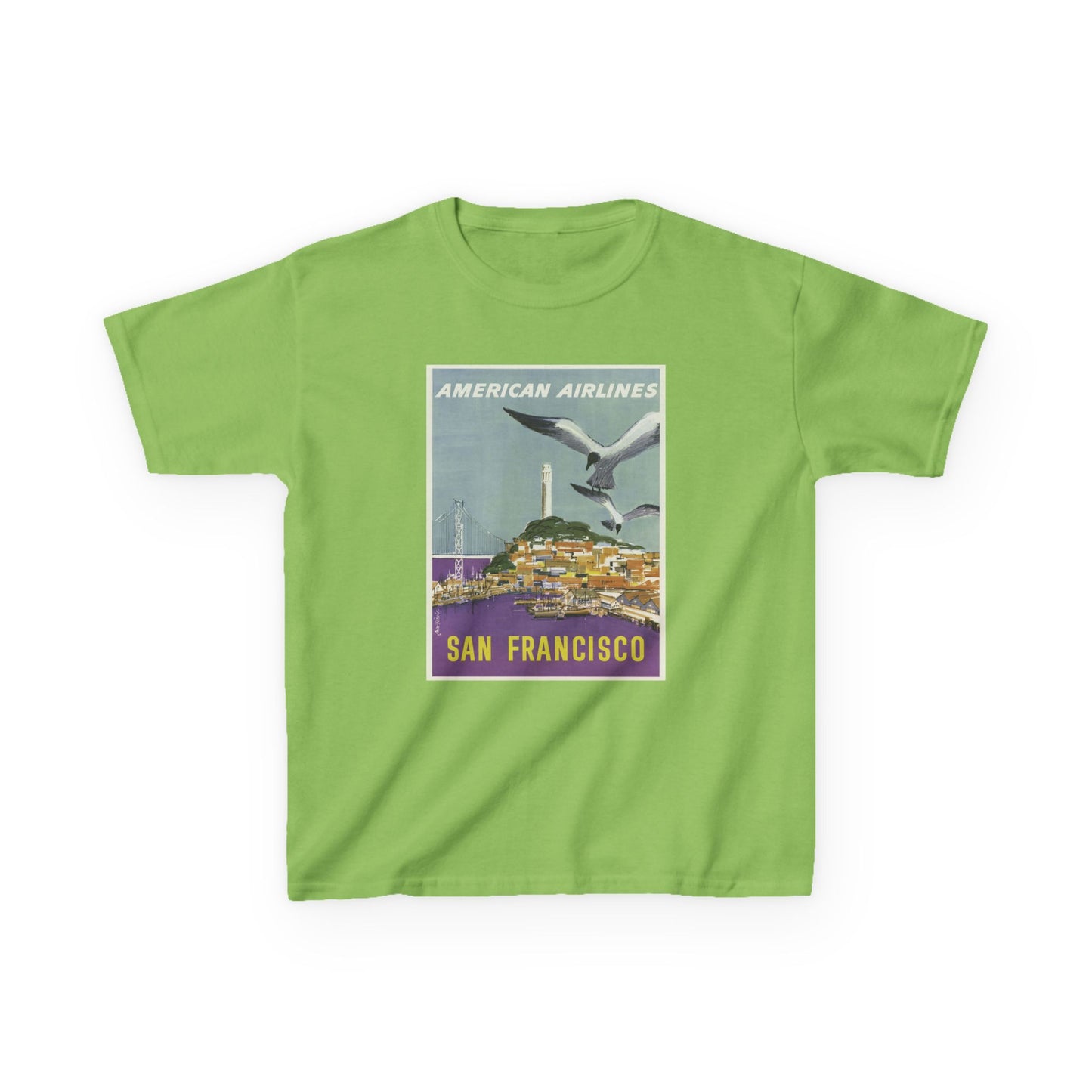 Vintage San Francisco Kids Tee - American Airlines Design