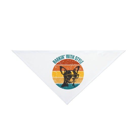 Stylish Dog Bandana - 'Barkin' With Style'