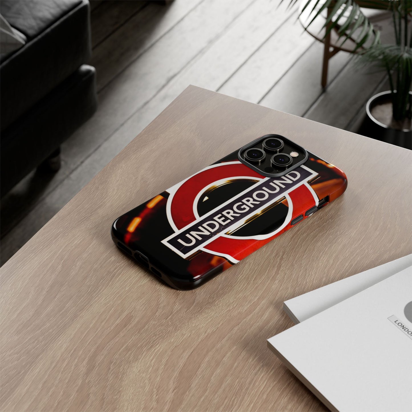 Underground-Inspired Phone Case - Urban Aesthetic Protection