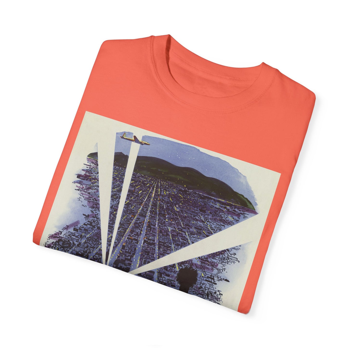 Los Angeles American Airlines Vintage T-shirt - Unisex Garment-Dyed Tee