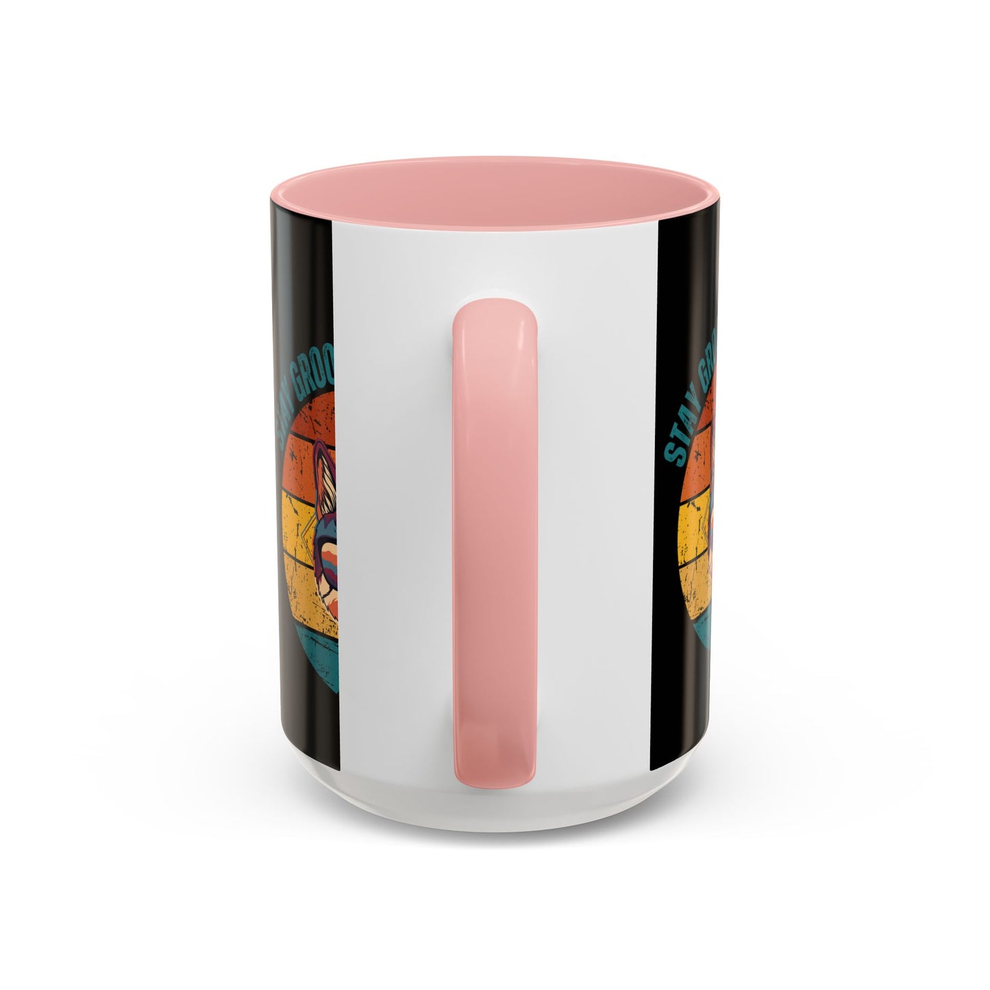 Stay Groovy Cat Coffee Mug